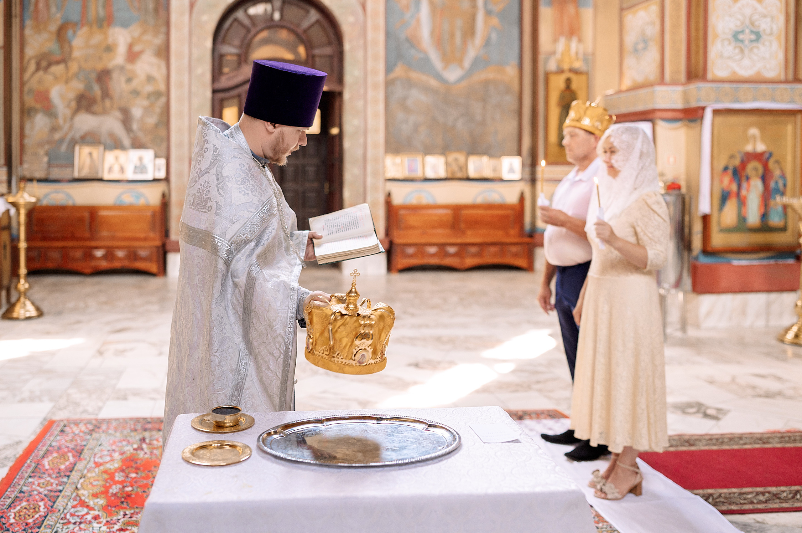 Венчание Вячеслав и Ирина. Семейный, свадебный, школьный фотограф в Железногорске Целуев Андрей