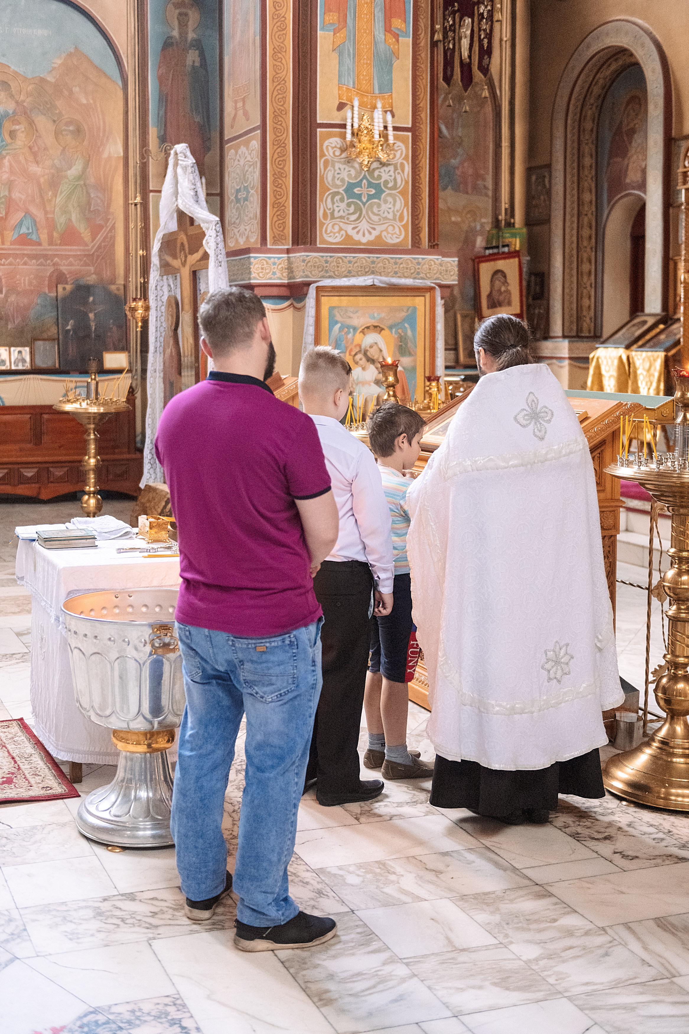 Крещение Артема. Семейный, свадебный, школьный фотограф в Железногорске Целуев Андрей
