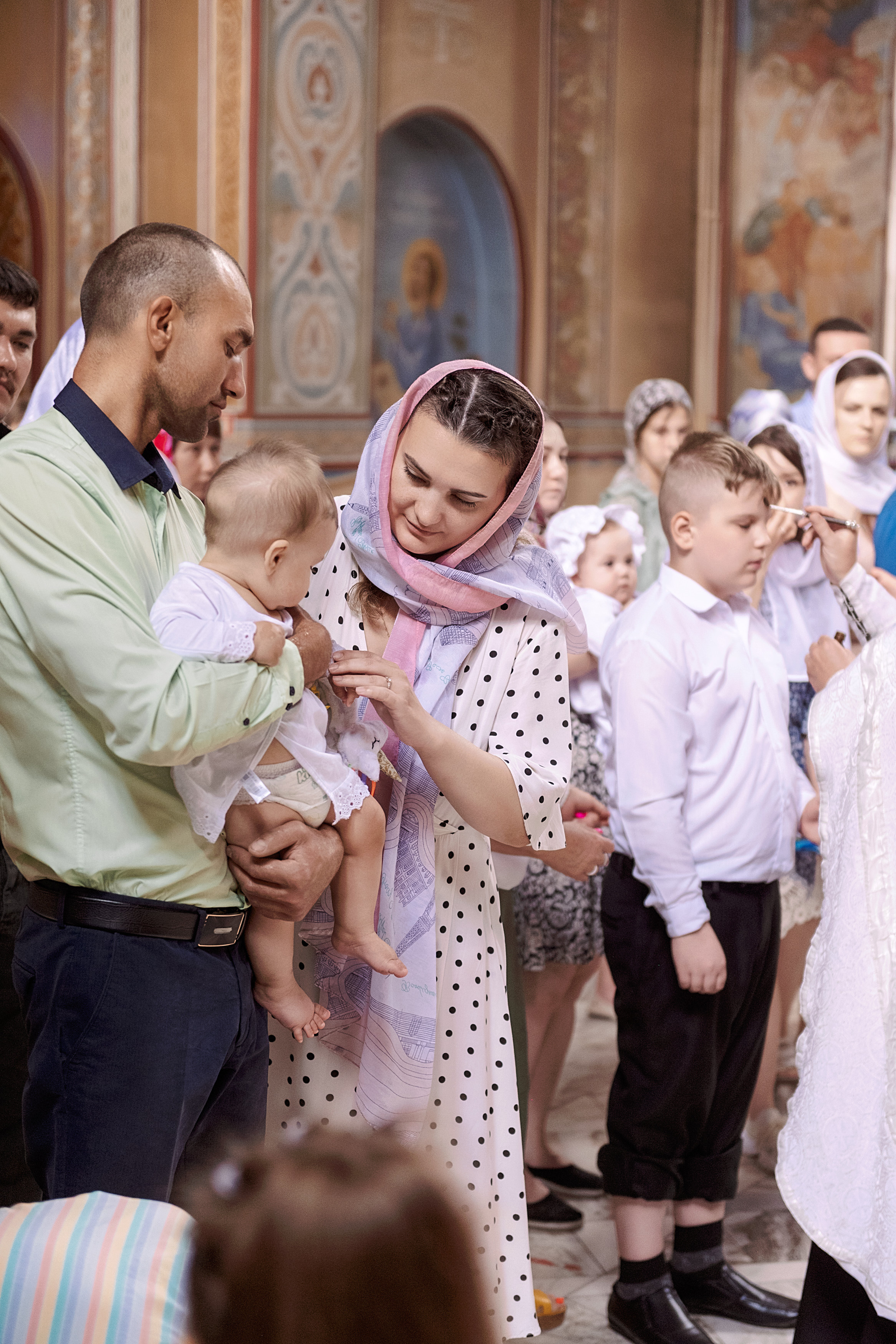Крещение Артема. Семейный, свадебный, школьный фотограф в Железногорске Целуев Андрей