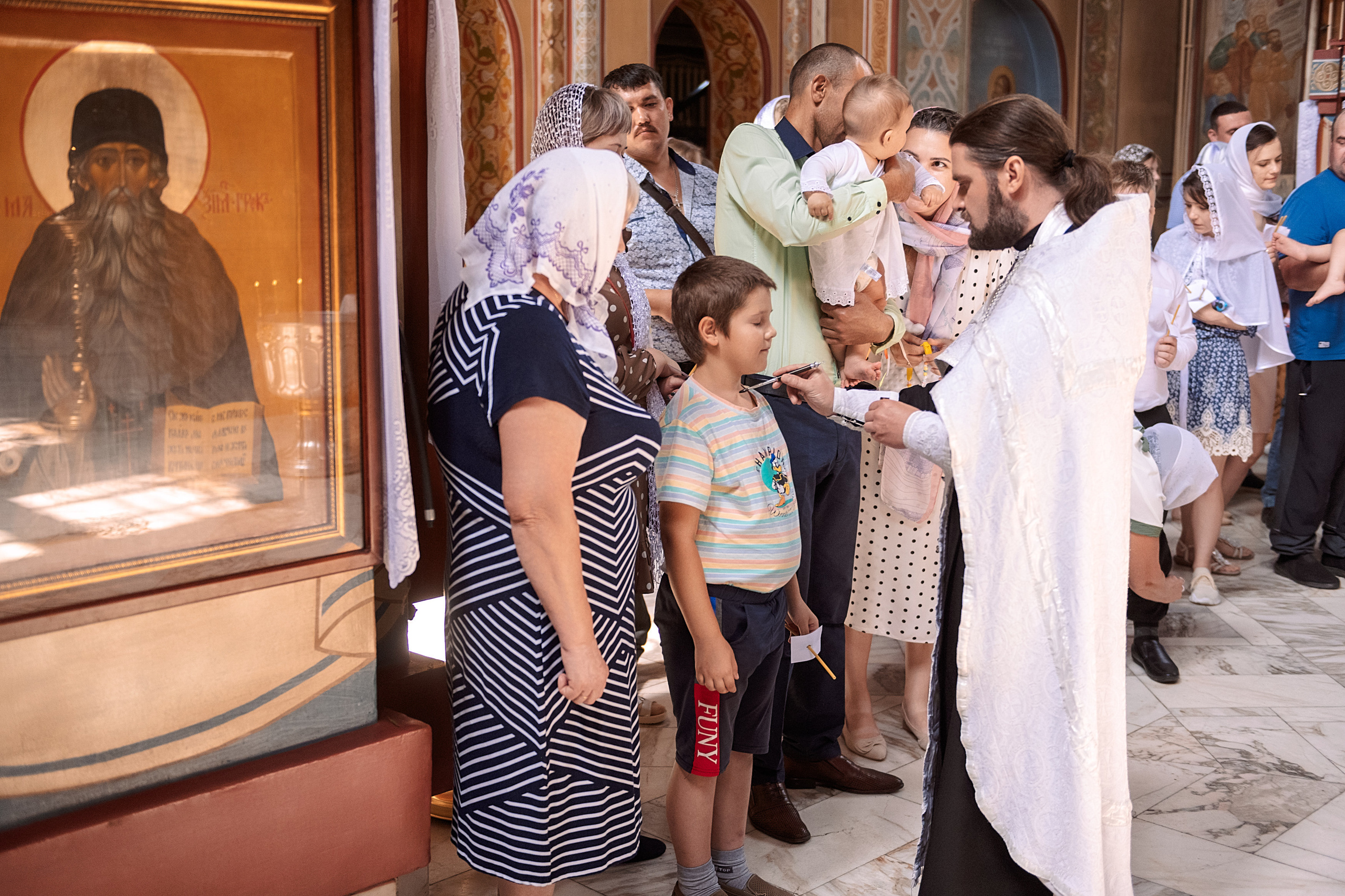 Крещение Артема. Семейный, свадебный, школьный фотограф в Железногорске Целуев Андрей