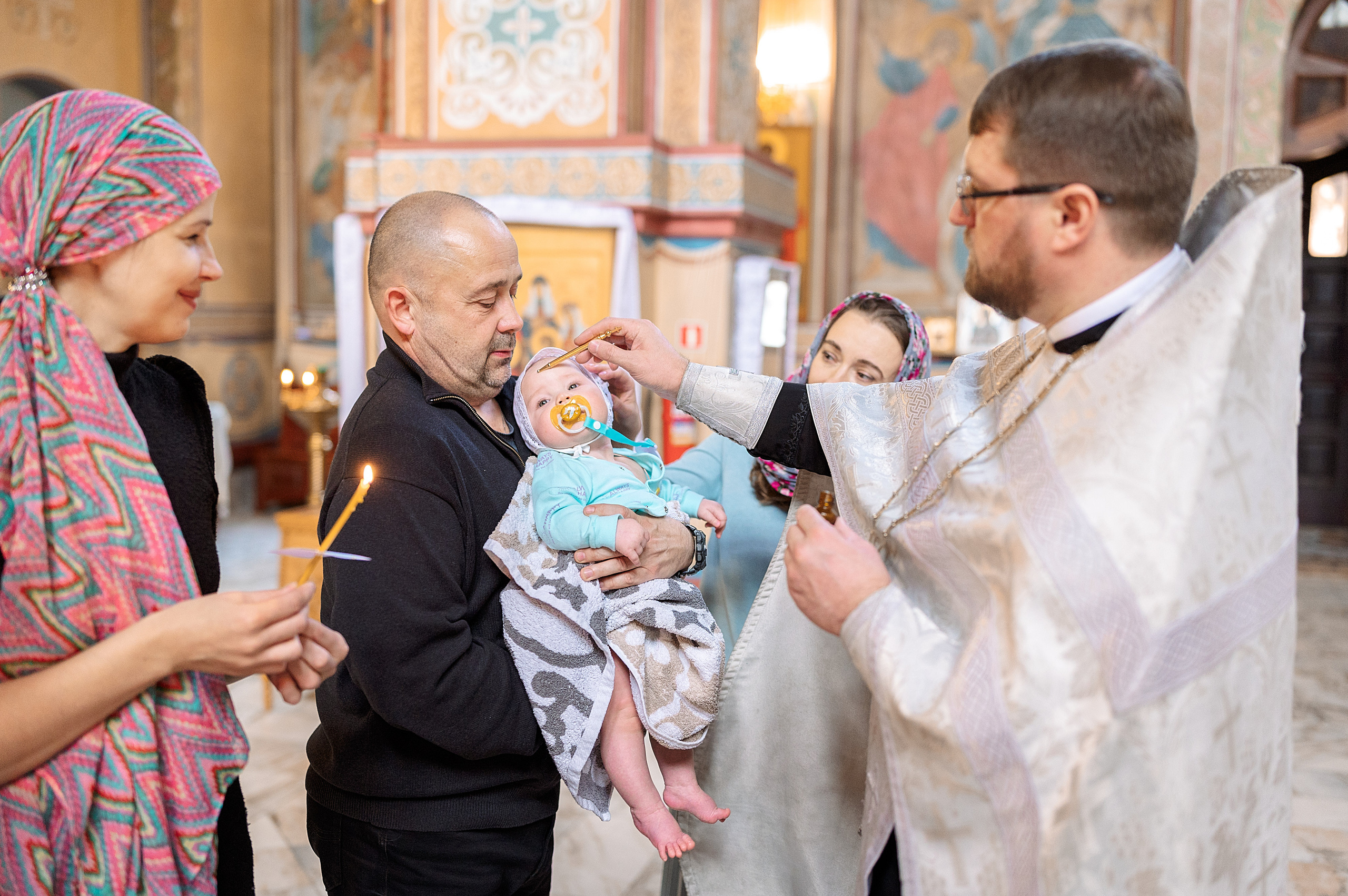 Крещение Ульяны. Семейный, свадебный, школьный фотограф в Железногорске Целуев Андрей