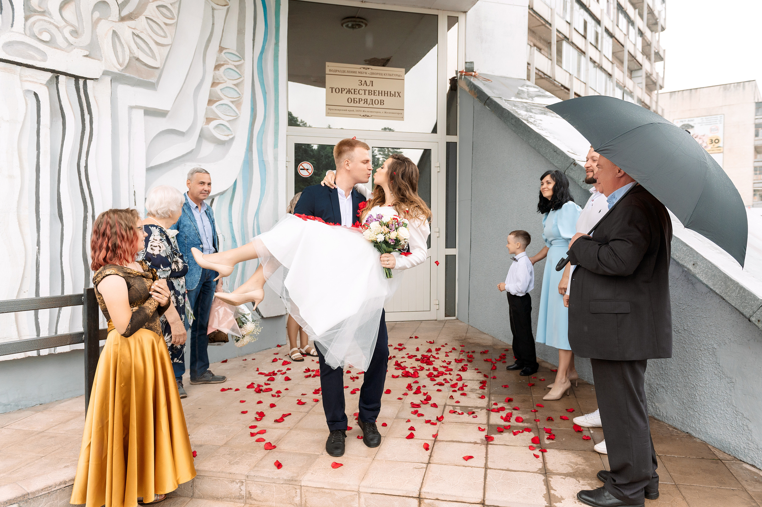 Свадьба Ильи и Василины. Семейный, свадебный, школьный фотограф в Железногорске Целуев Андрей