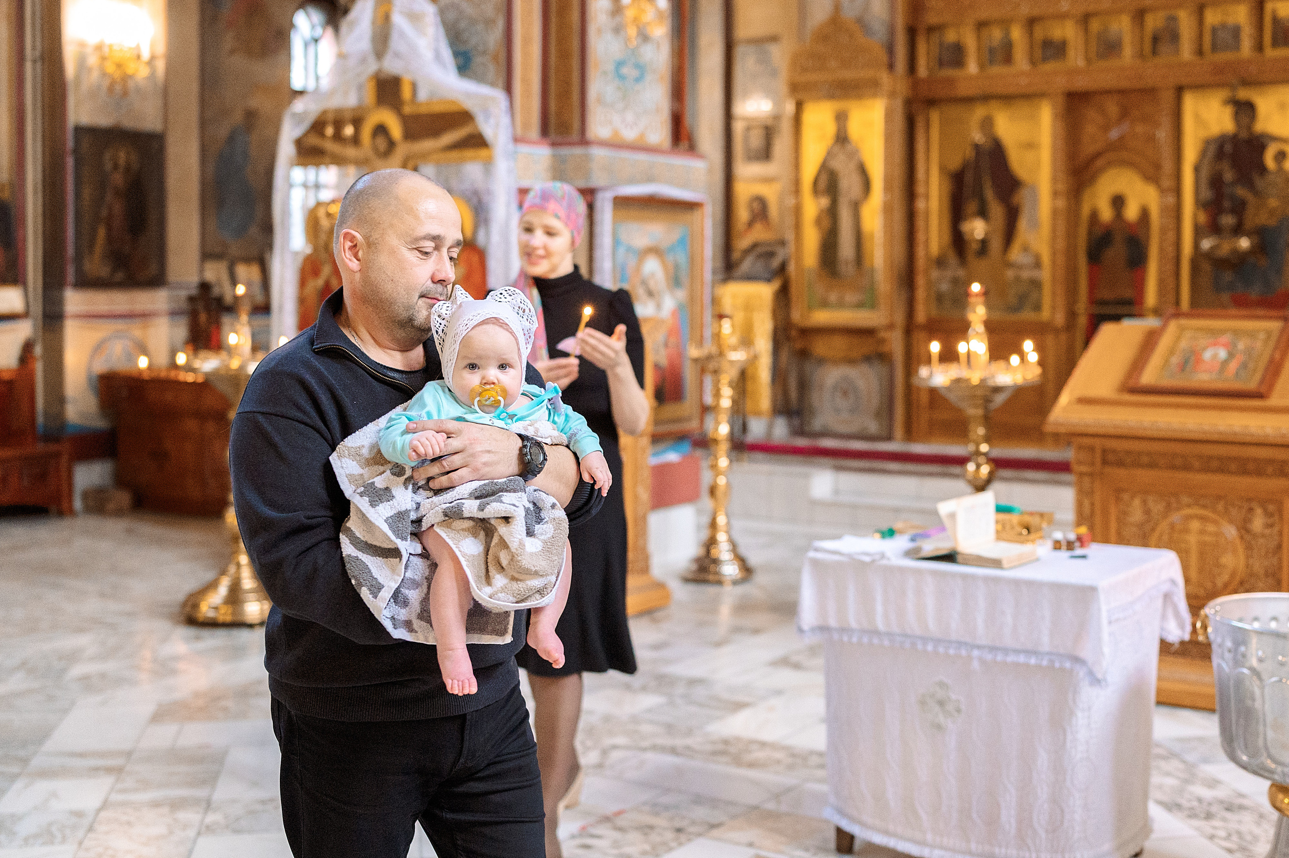 Крещение Ульяны. Семейный, свадебный, школьный фотограф в Железногорске Целуев Андрей