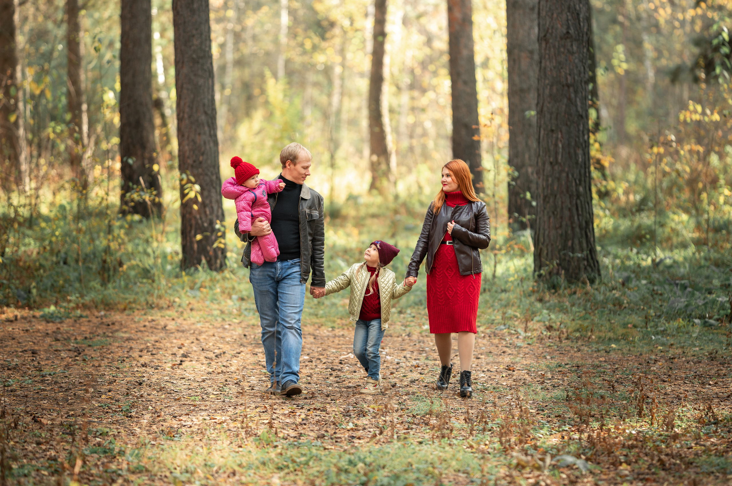 Семья Забоевых. Семейный, свадебный, школьный фотограф в Железногорске Целуев Андрей