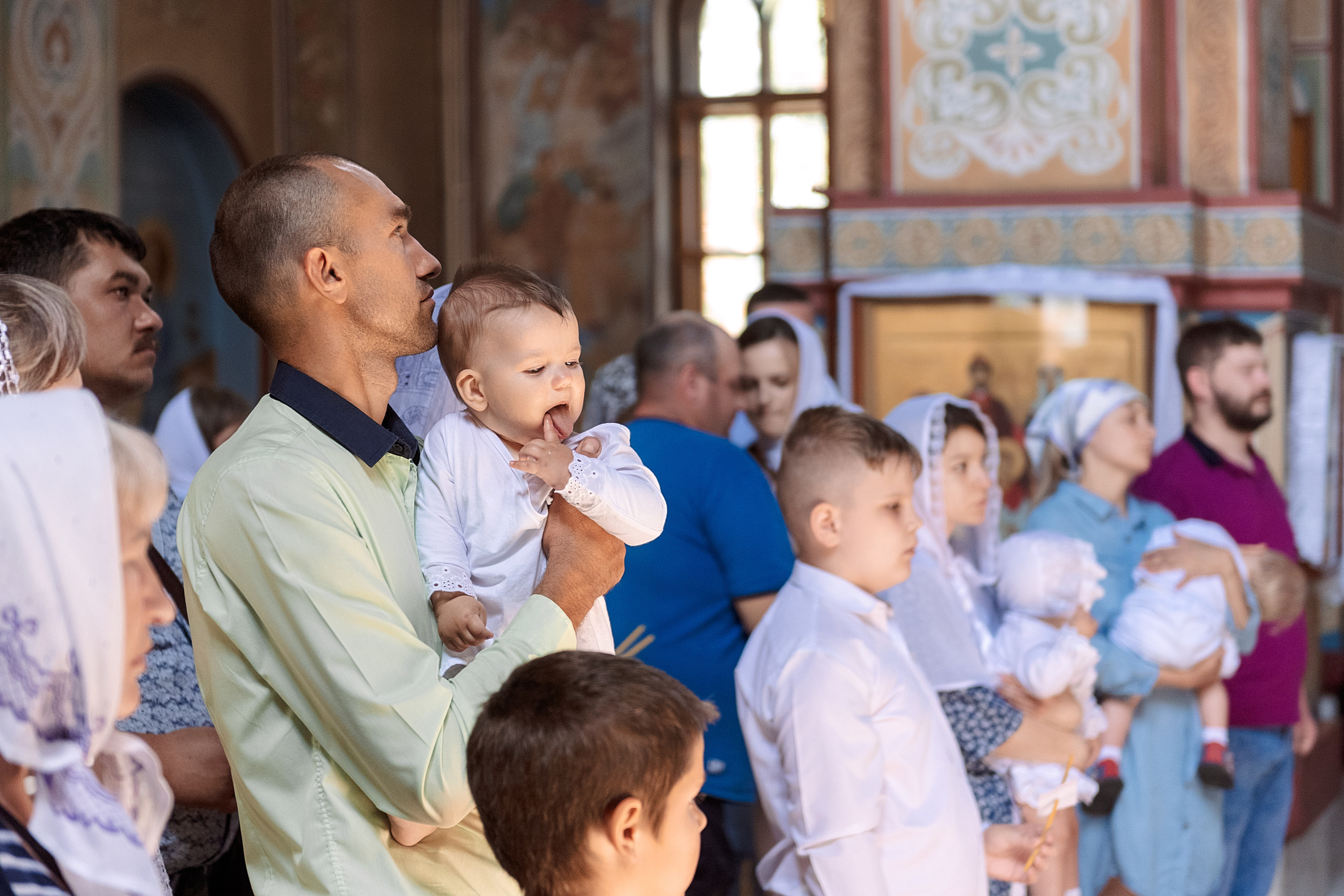Крещение Артема. Семейный, свадебный, школьный фотограф в Железногорске Целуев Андрей