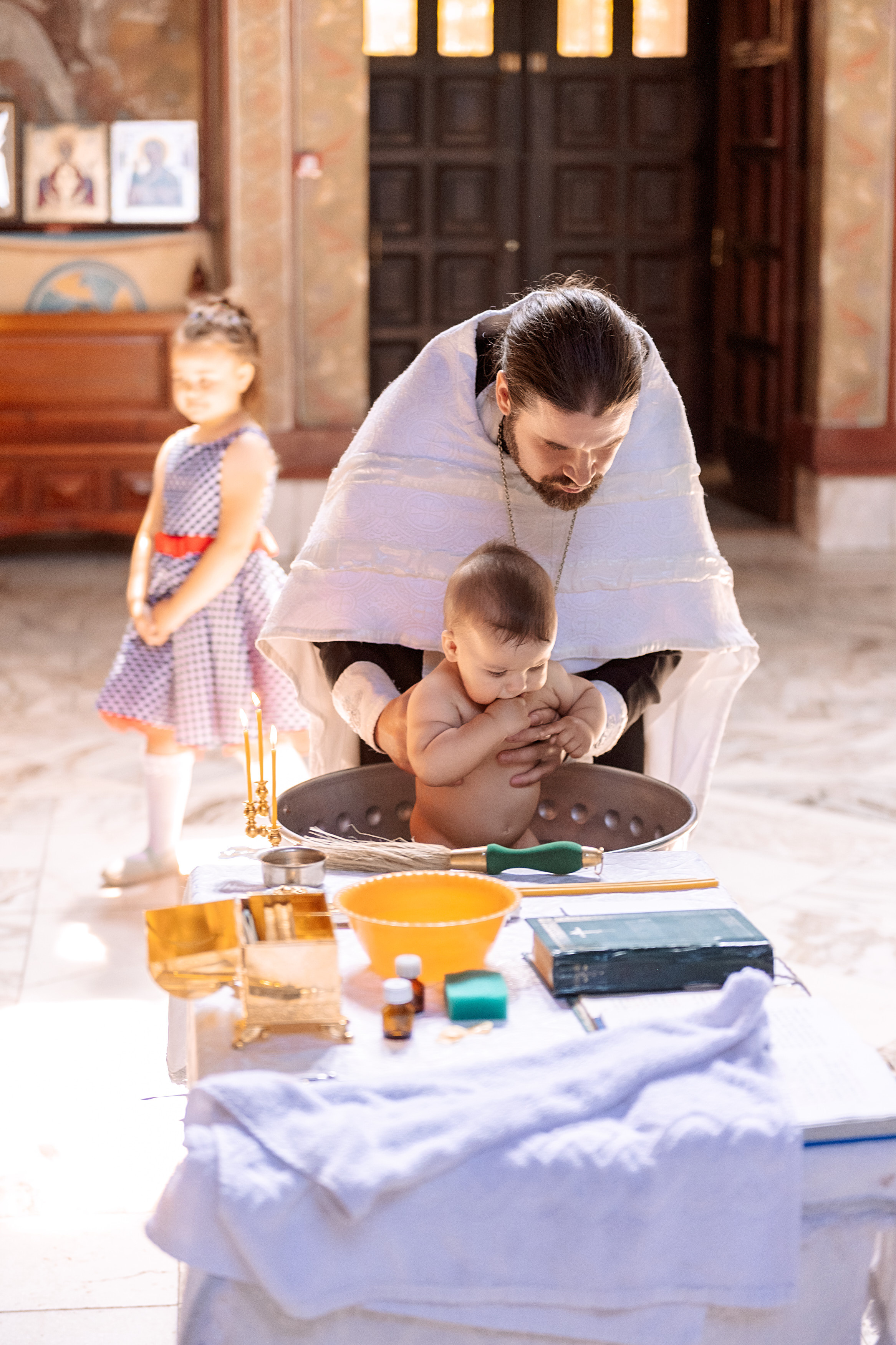 Крещение Артема. Семейный, свадебный, школьный фотограф в Железногорске Целуев Андрей