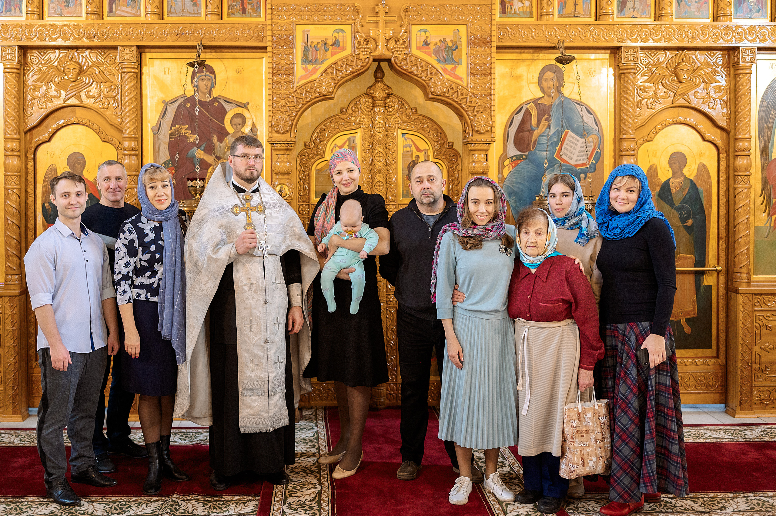 Крещение Ульяны. Семейный, свадебный, школьный фотограф в Железногорске Целуев Андрей