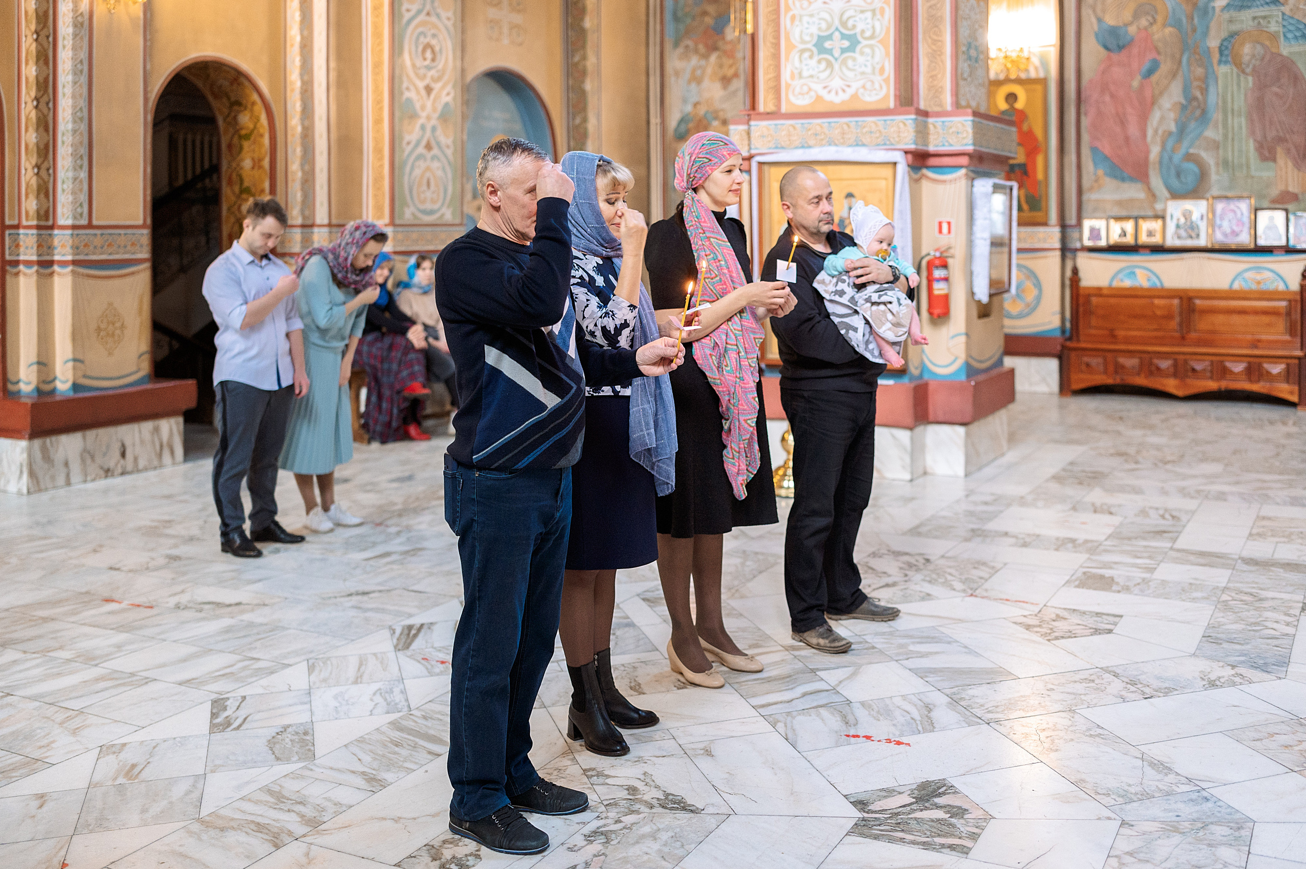 Крещение Ульяны. Семейный, свадебный, школьный фотограф в Железногорске Целуев Андрей