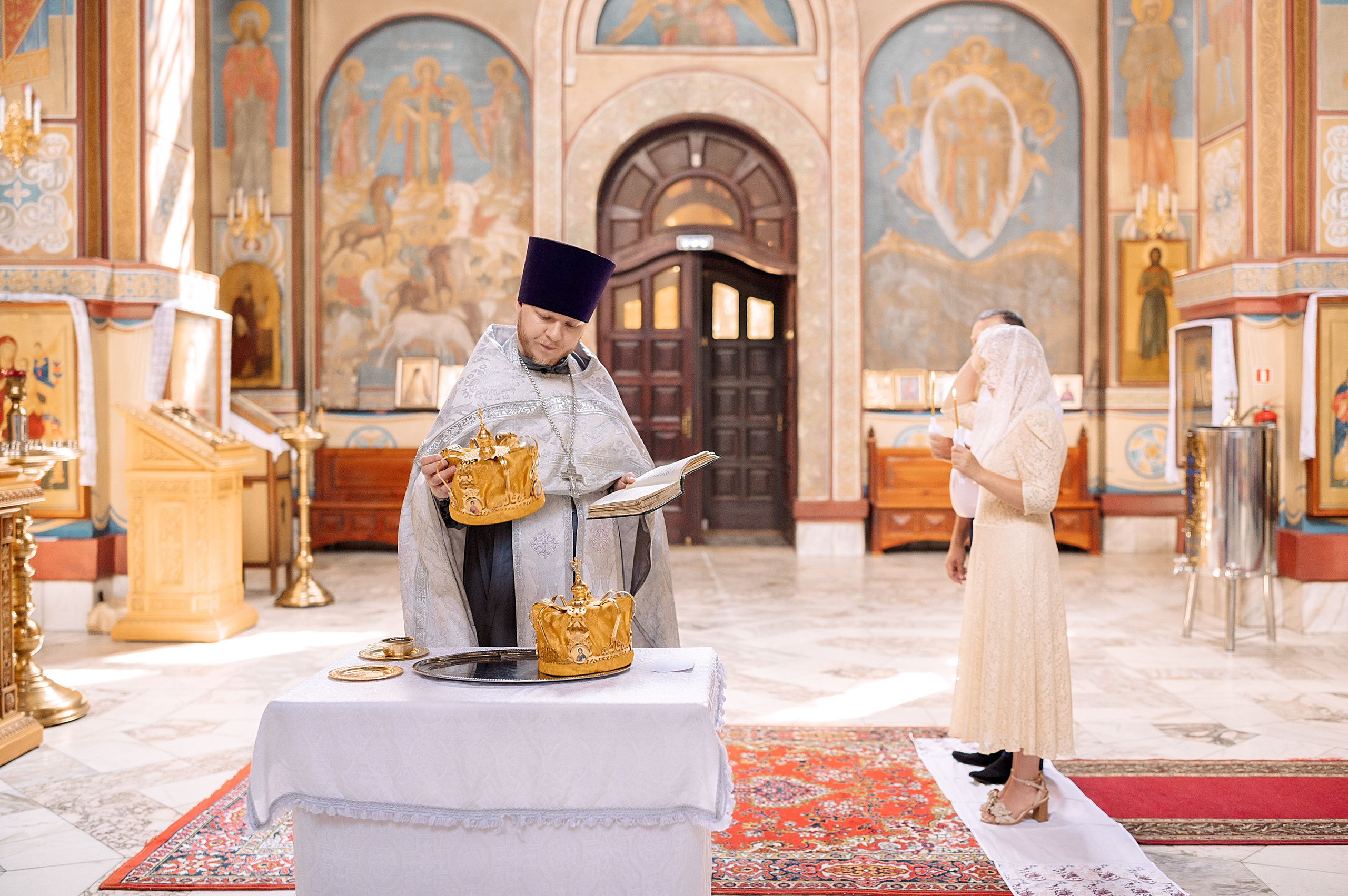 Венчание Вячеслав и Ирина. Семейный, свадебный, школьный фотограф в Железногорске Целуев Андрей