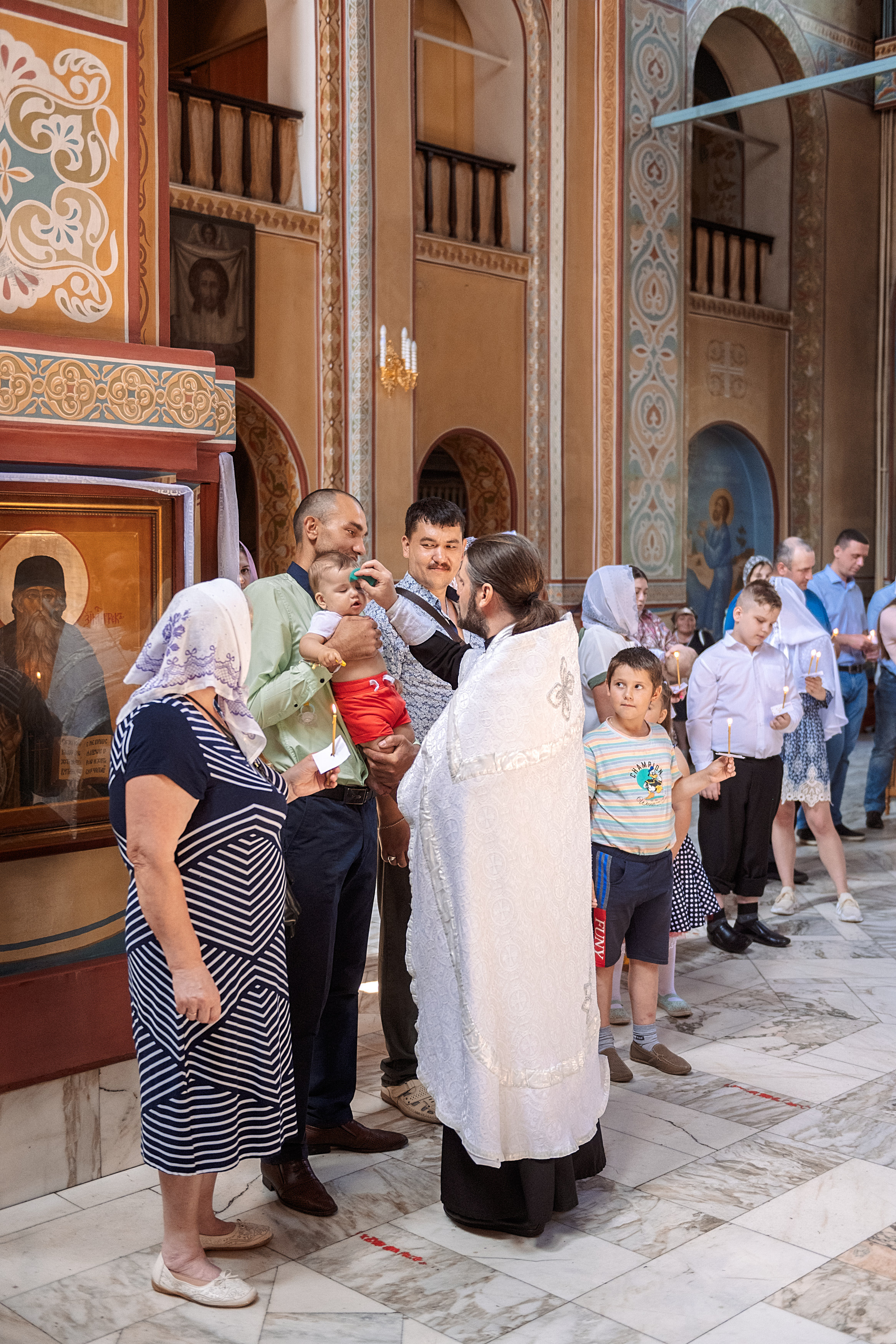 Крещение Артема. Семейный, свадебный, школьный фотограф в Железногорске Целуев Андрей