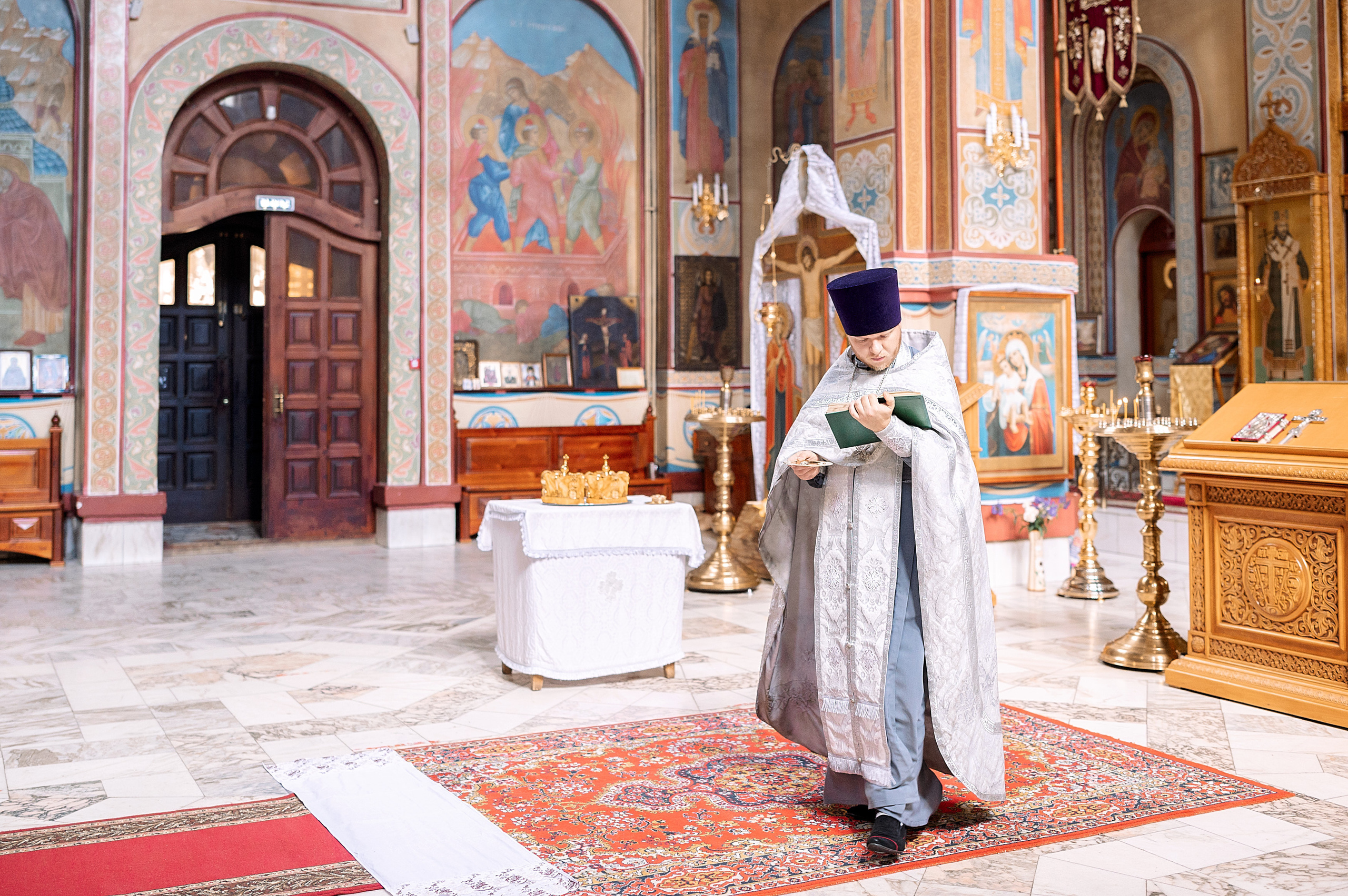 Венчание Вячеслав и Ирина. Семейный, свадебный, школьный фотограф в Железногорске Целуев Андрей