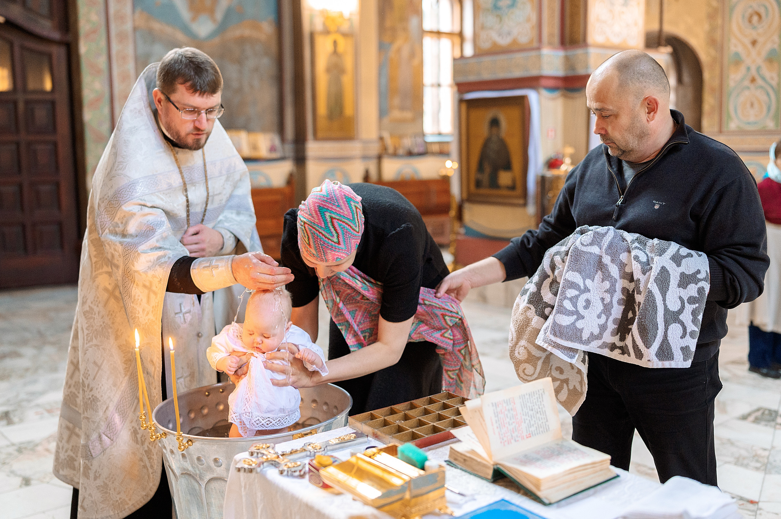 Крещение Ульяны. Семейный, свадебный, школьный фотограф в Железногорске Целуев Андрей