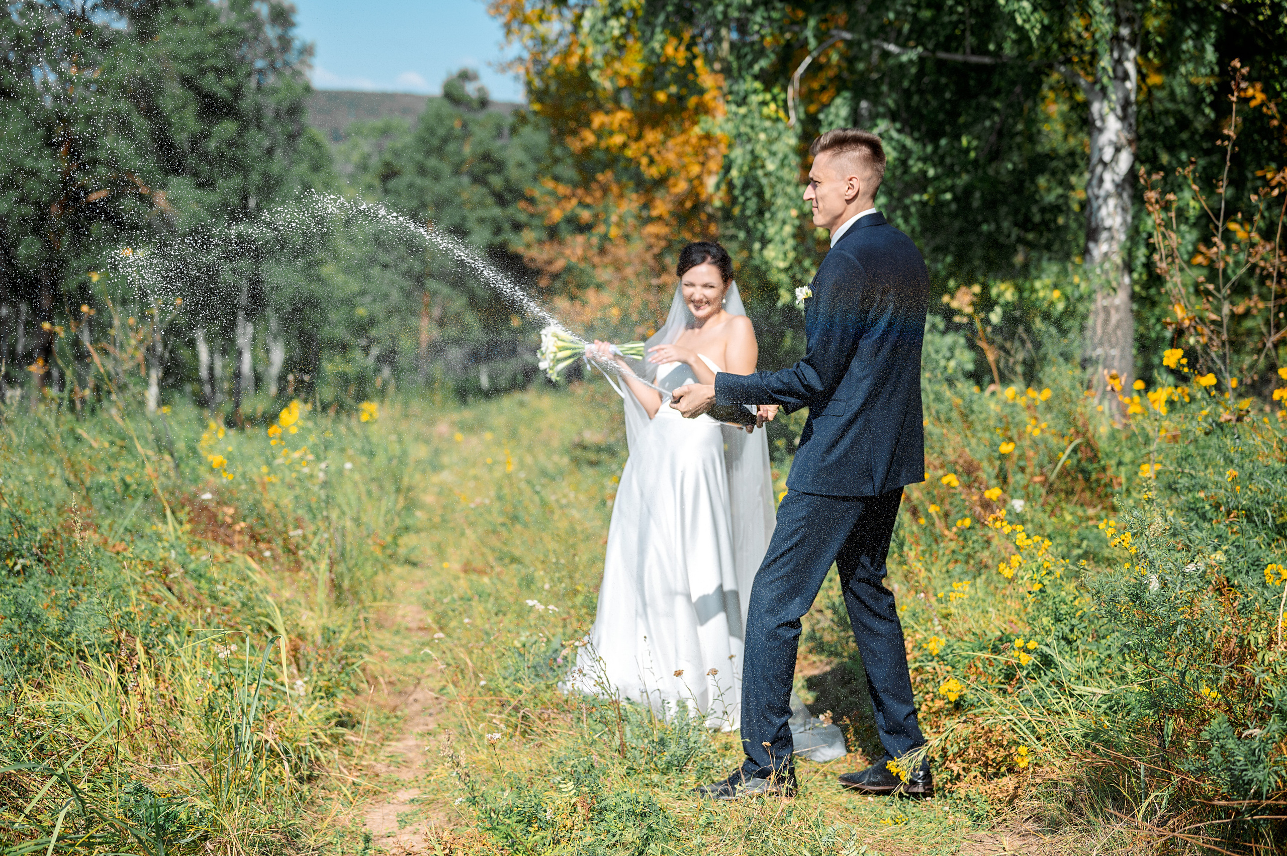 Свадьба Алексея и Полины. Семейный, свадебный, школьный фотограф в Железногорске Целуев Андрей