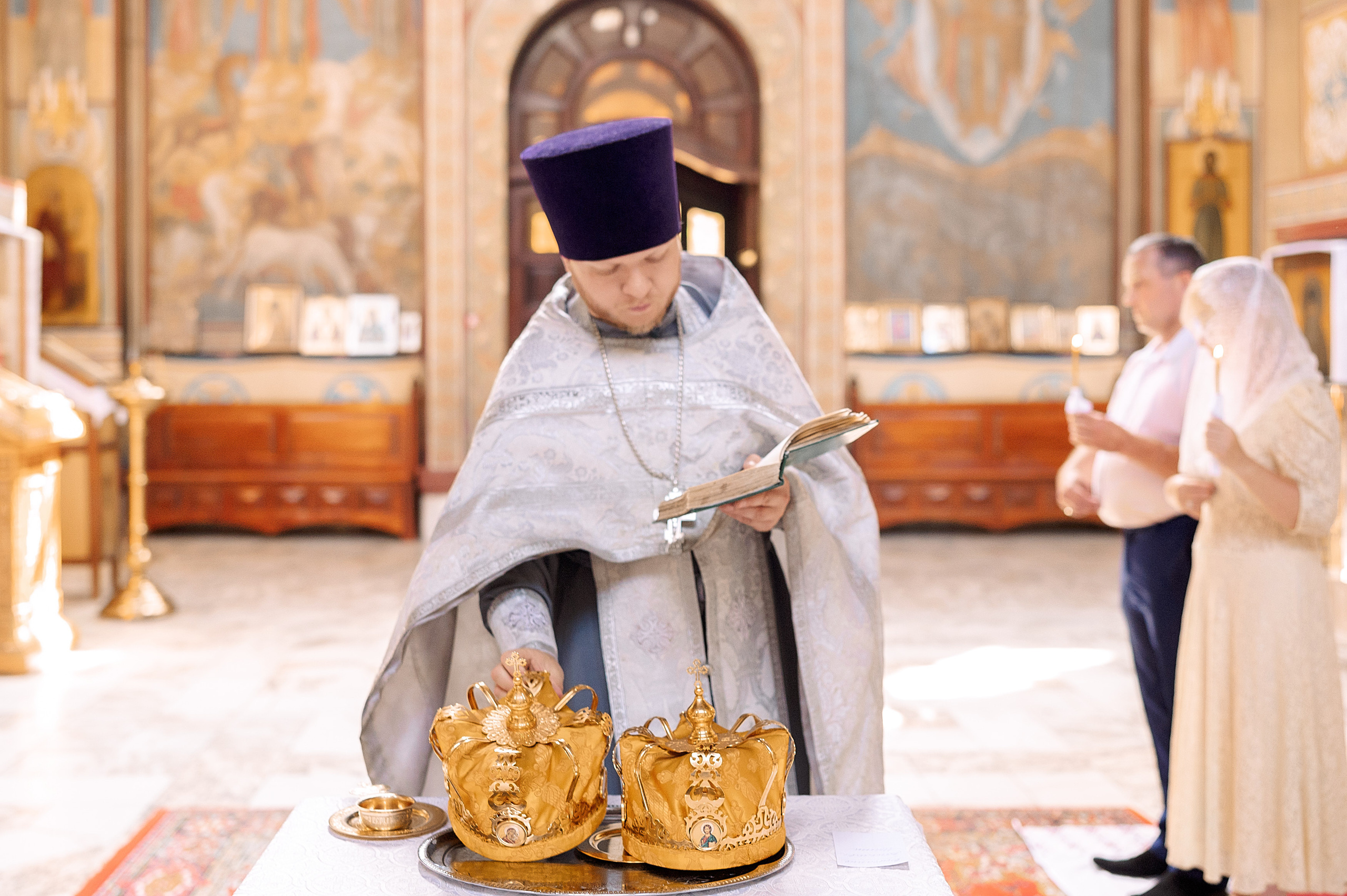 Венчание Вячеслав и Ирина. Семейный, свадебный, школьный фотограф в Железногорске Целуев Андрей