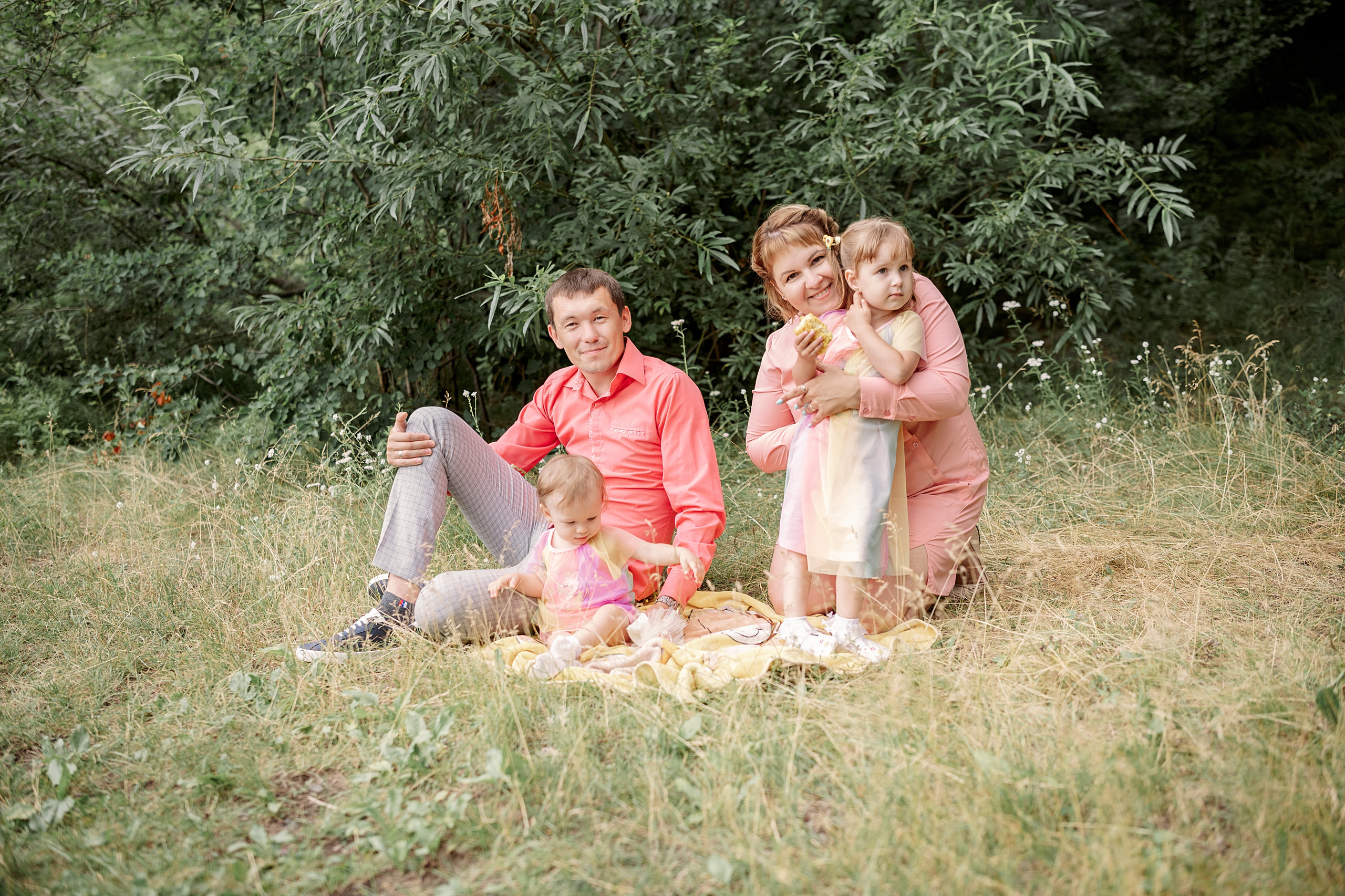 Семья Бзайкиных. Семейный, свадебный, школьный фотограф в Железногорске Целуев Андрей