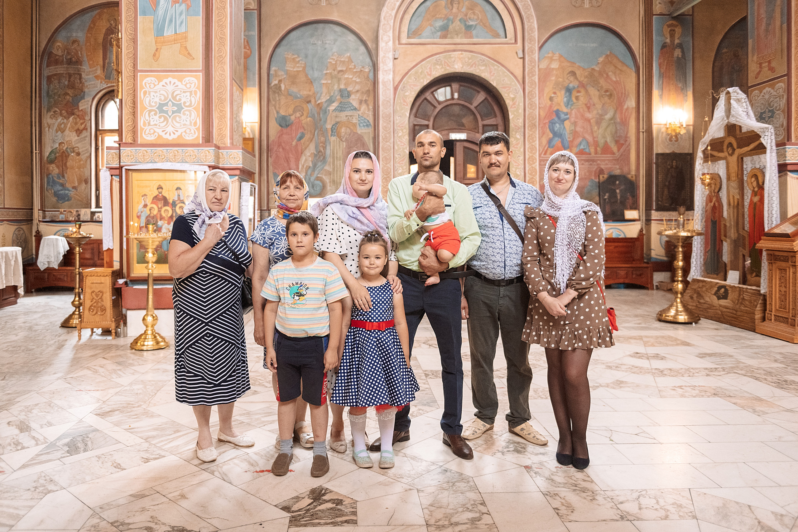Крещение Артема. Семейный, свадебный, школьный фотограф в Железногорске Целуев Андрей