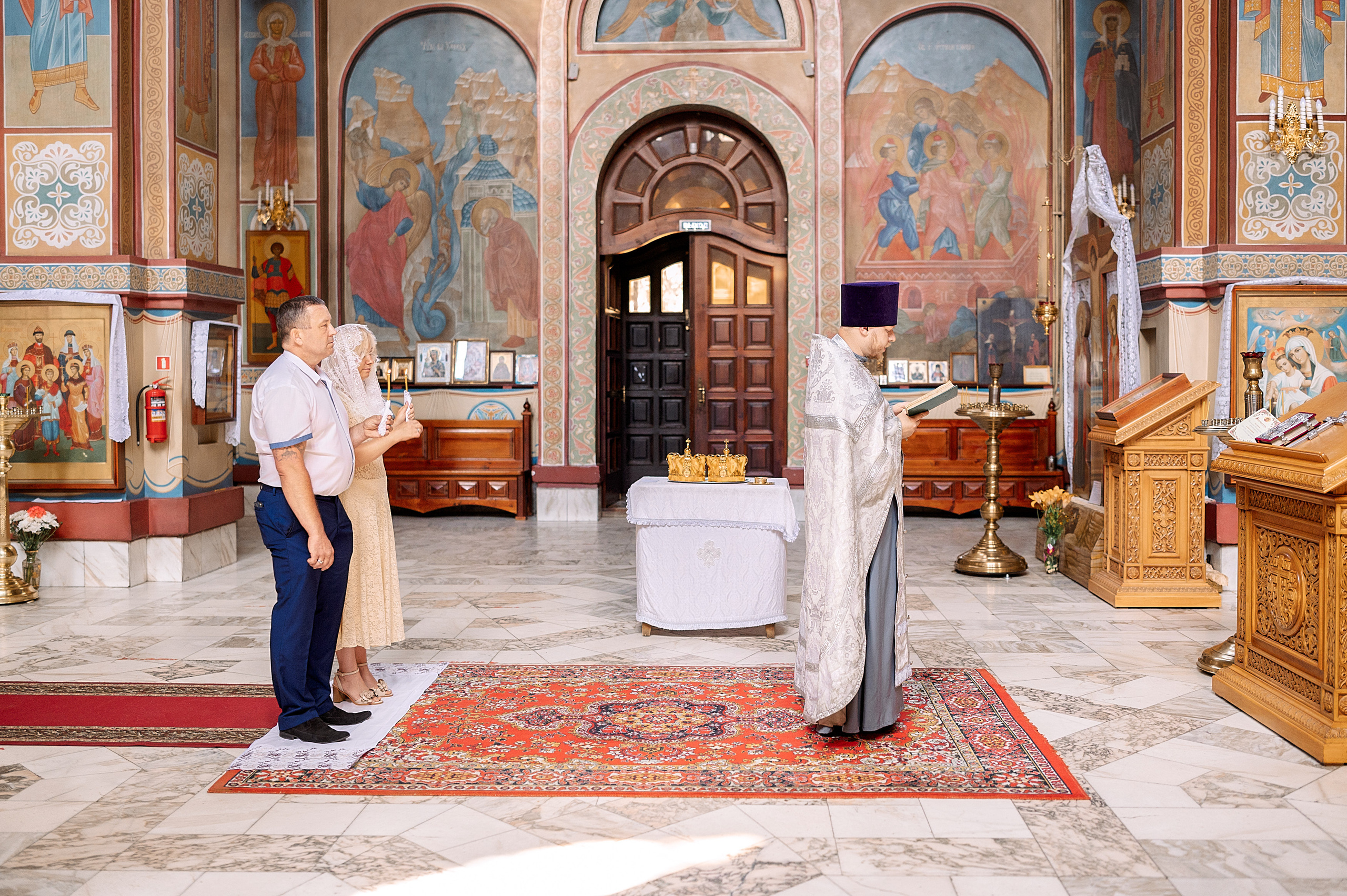 Венчание Вячеслав и Ирина. Семейный, свадебный, школьный фотограф в Железногорске Целуев Андрей