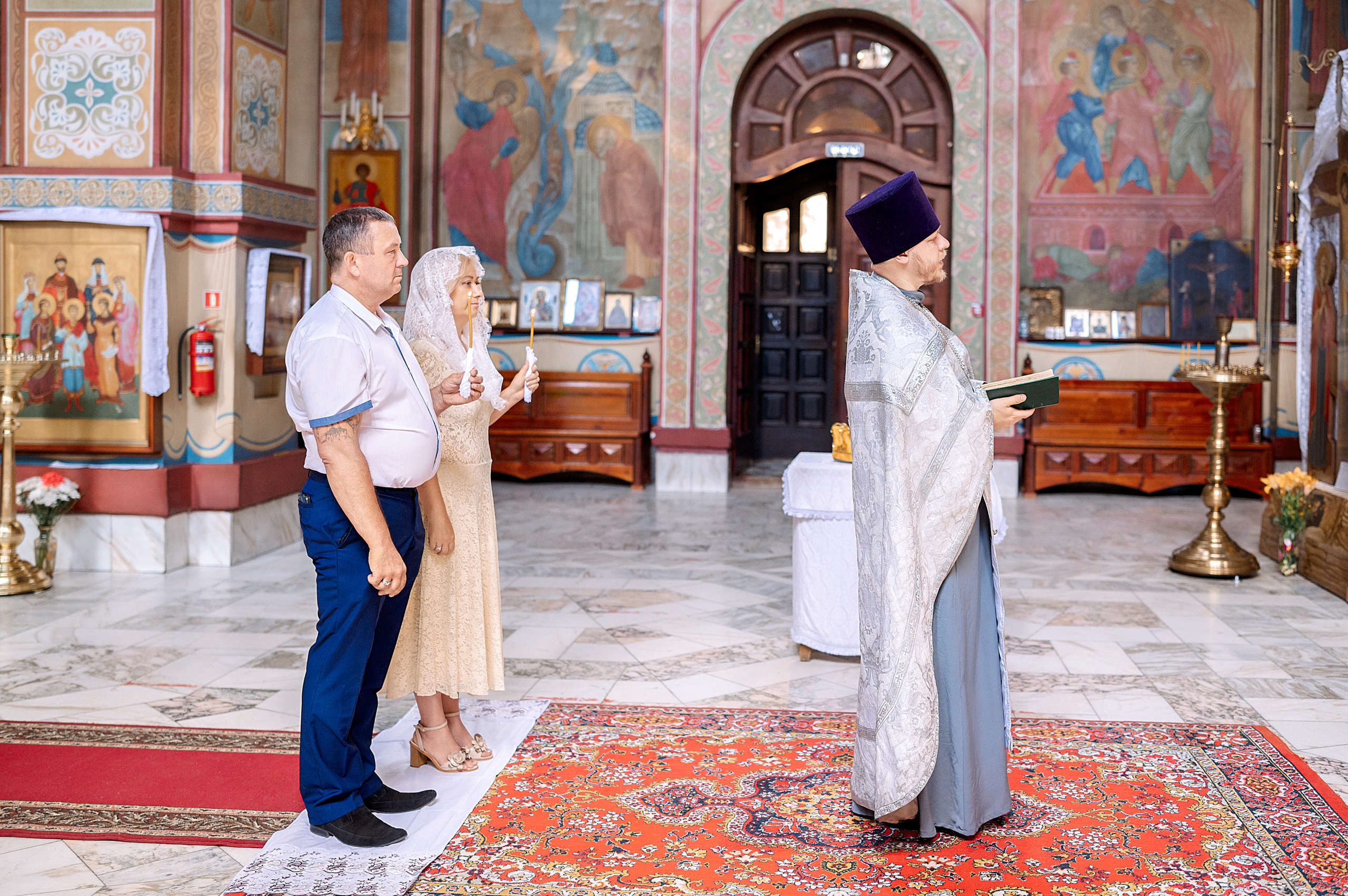 Венчание Вячеслав и Ирина. Семейный, свадебный, школьный фотограф в Железногорске Целуев Андрей