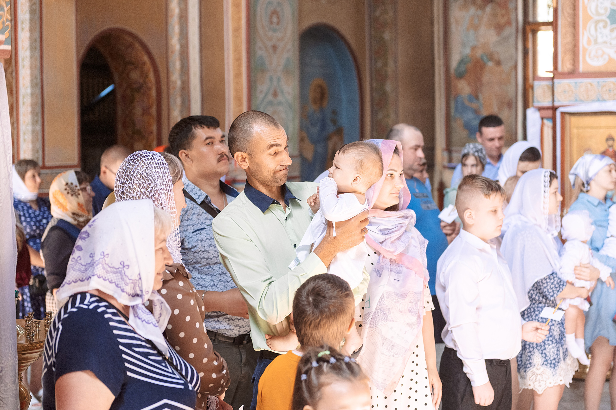 Крещение Артема. Семейный, свадебный, школьный фотограф в Железногорске Целуев Андрей