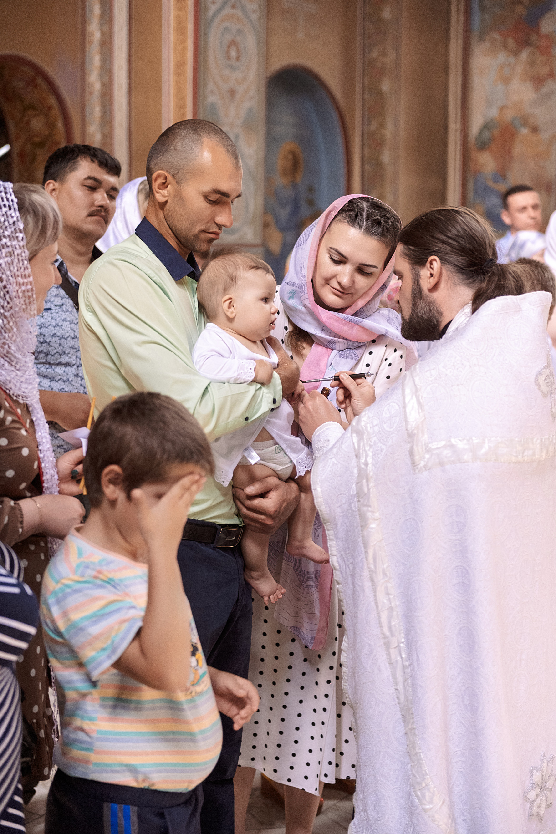 Крещение Артема. Семейный, свадебный, школьный фотограф в Железногорске Целуев Андрей