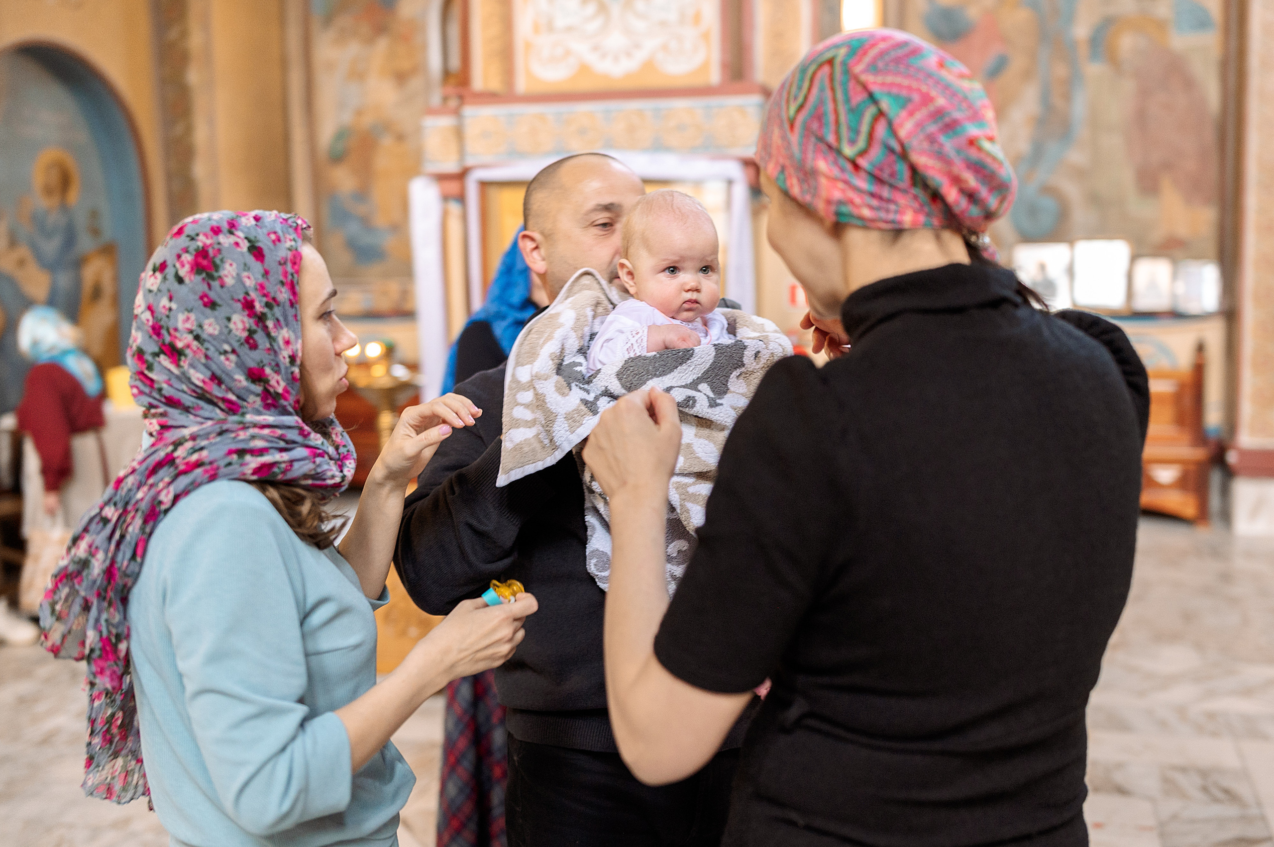 Крещение Ульяны. Семейный, свадебный, школьный фотограф в Железногорске Целуев Андрей