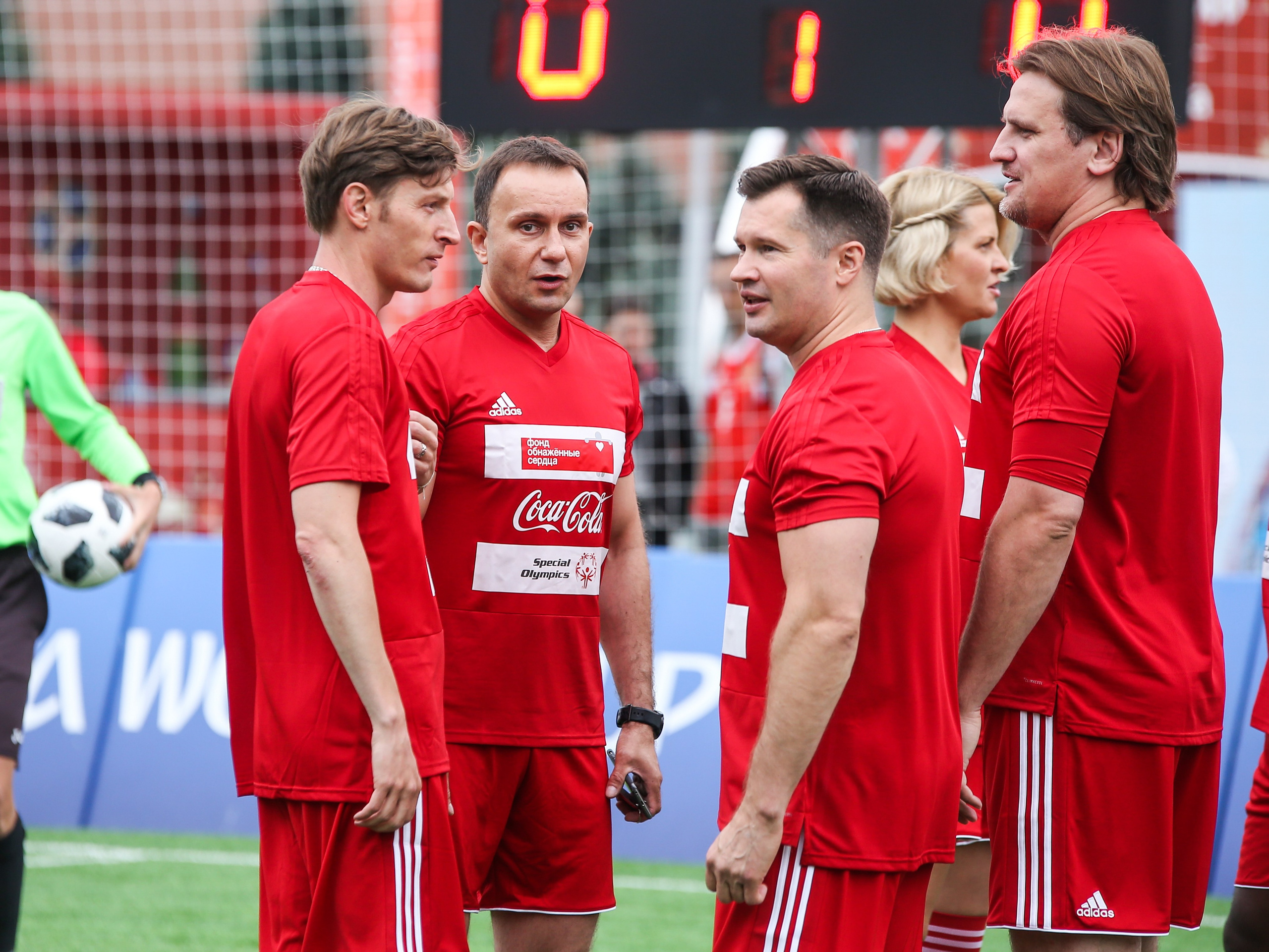 Звёздный футбольный матч. Фотограф и видеограф в Москве Ирина Фомочкина