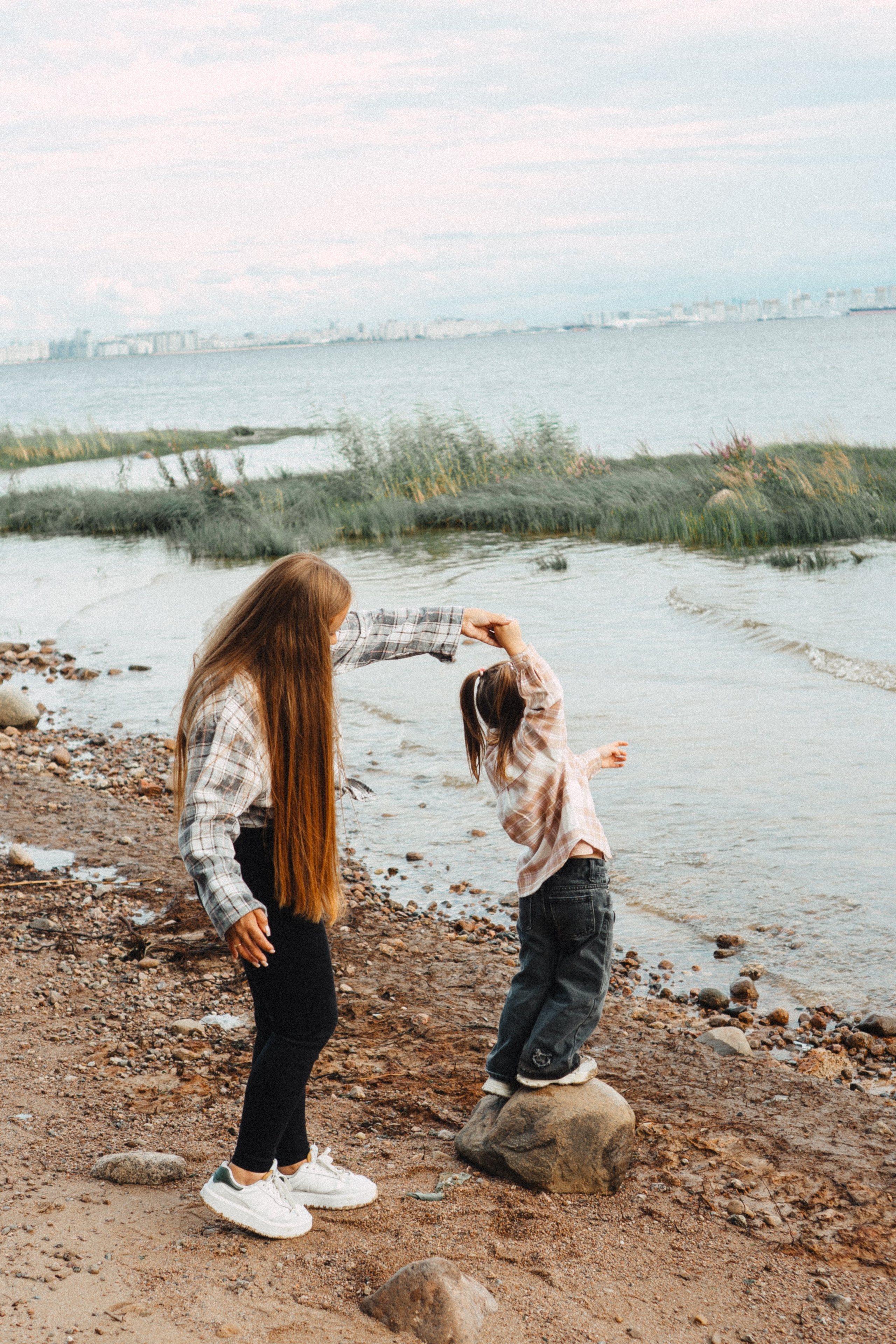 МАМА И ДОЧКА НА ФИНСКОМ ЗАЛИВЕ. Профессиональный фотограф, Санкт-Петербург — Виктория Богомолова