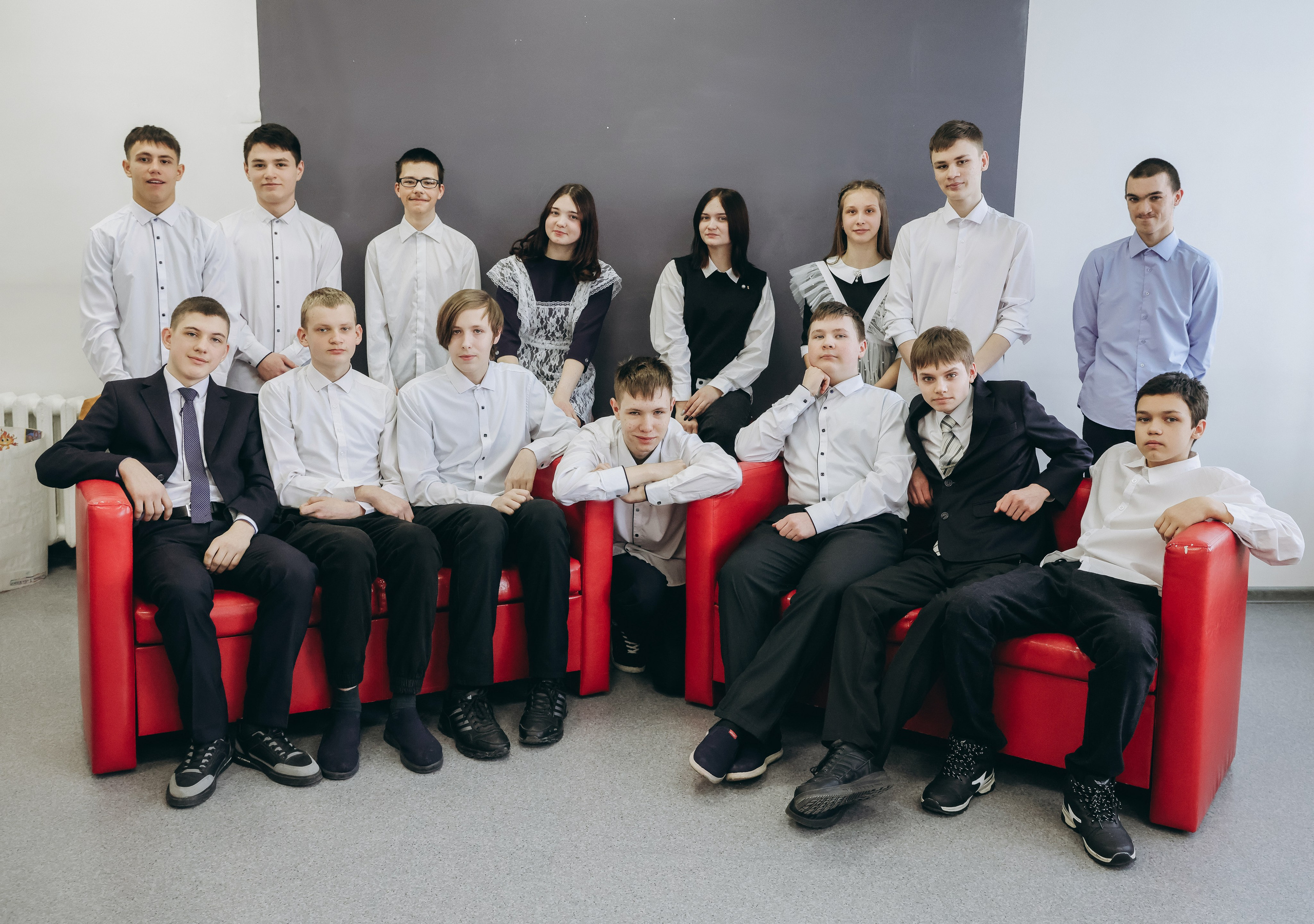 Школьники. Мультифотограф Динара Ахмедзянова