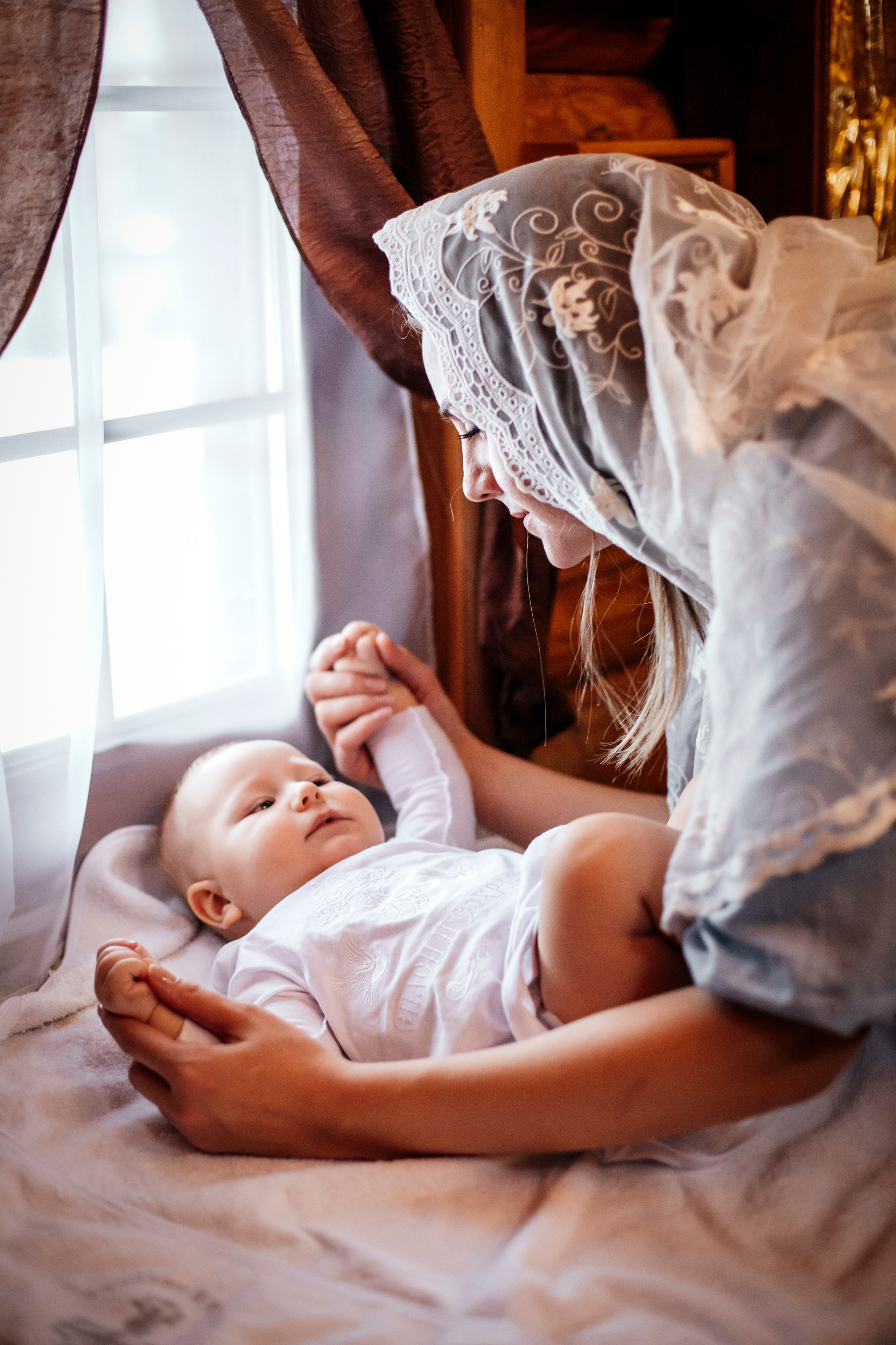 Церковный (крещение и венчание). Семейный фотограф Москва и область Дербунова Елена