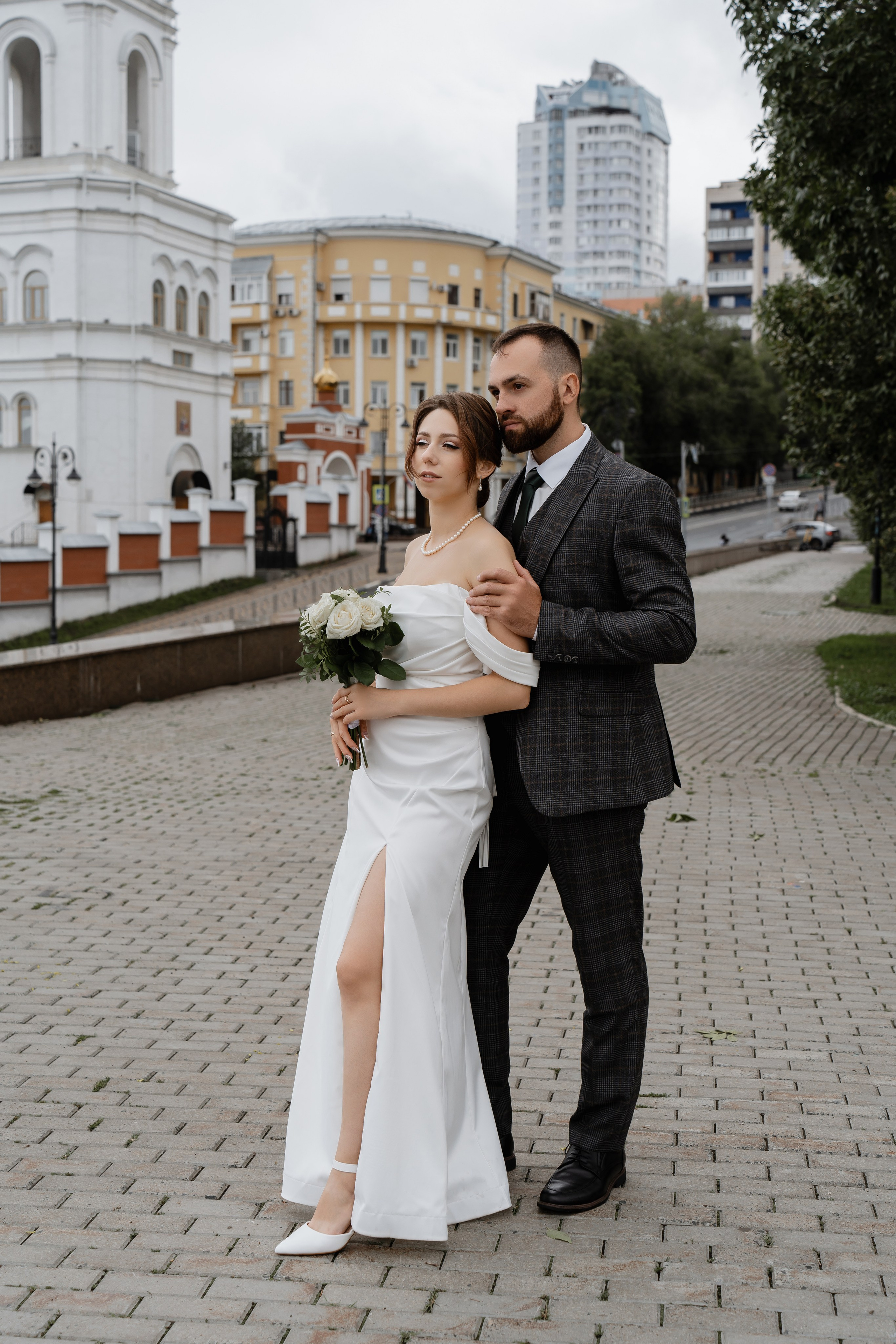 Андрей и Наталья_Дворец бракосочетания. Свадебный и семейный фотограф в Самаре Салахова Гулина