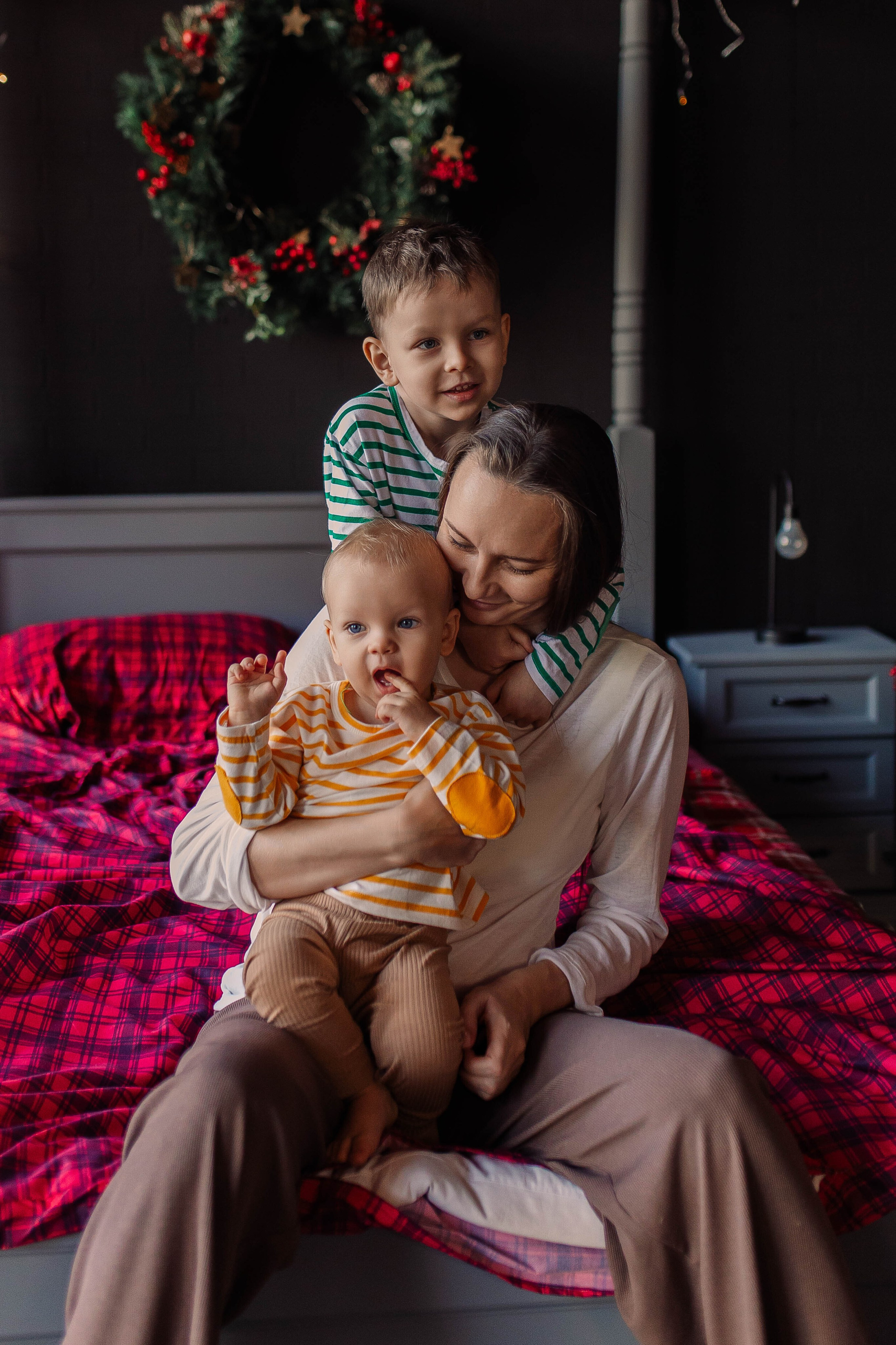 Лена с семьей. Семейный фотограф Алина Демидова. Королев