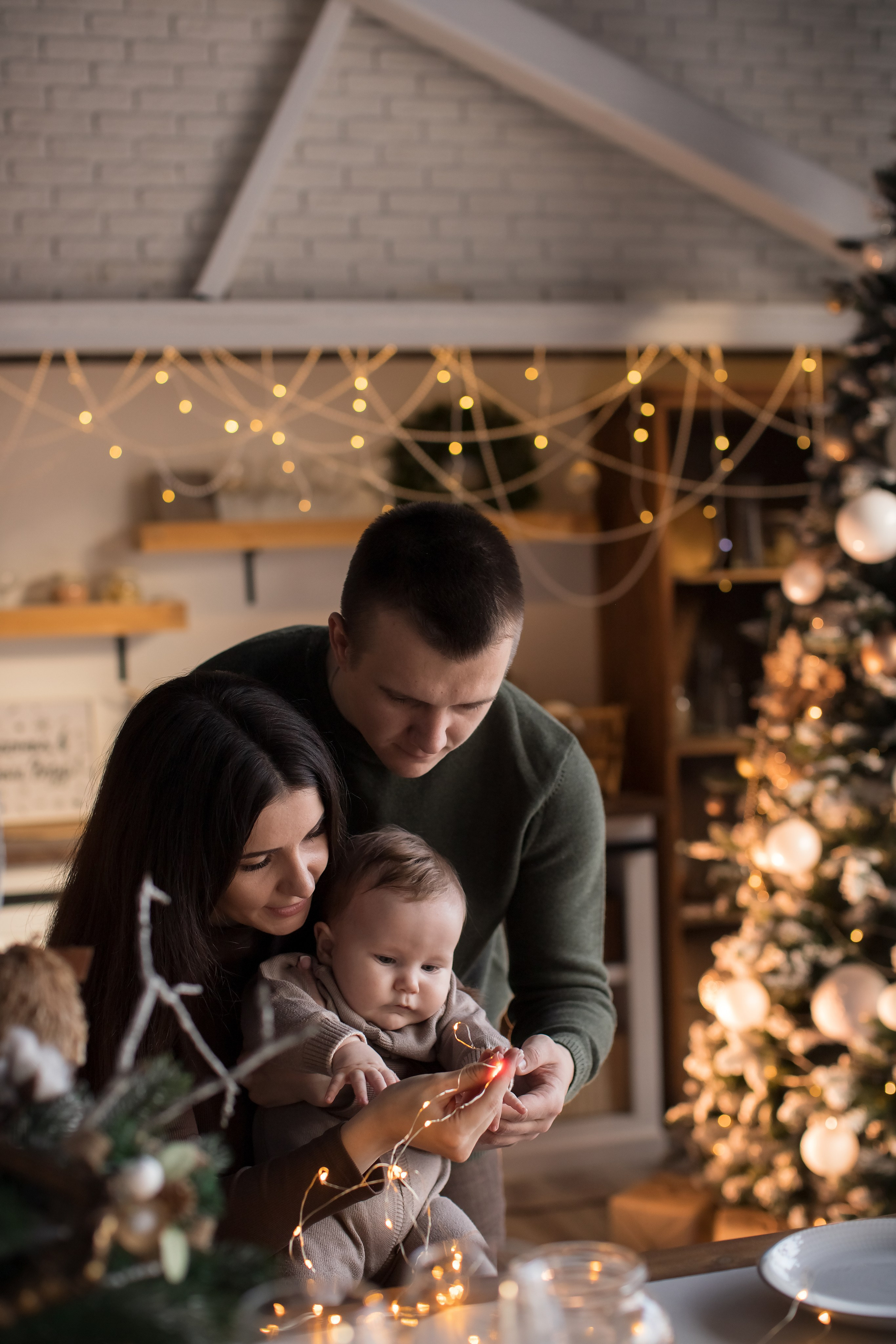Первый Новый год. Семейный и детский фотограф в Саратове Полина Коткина