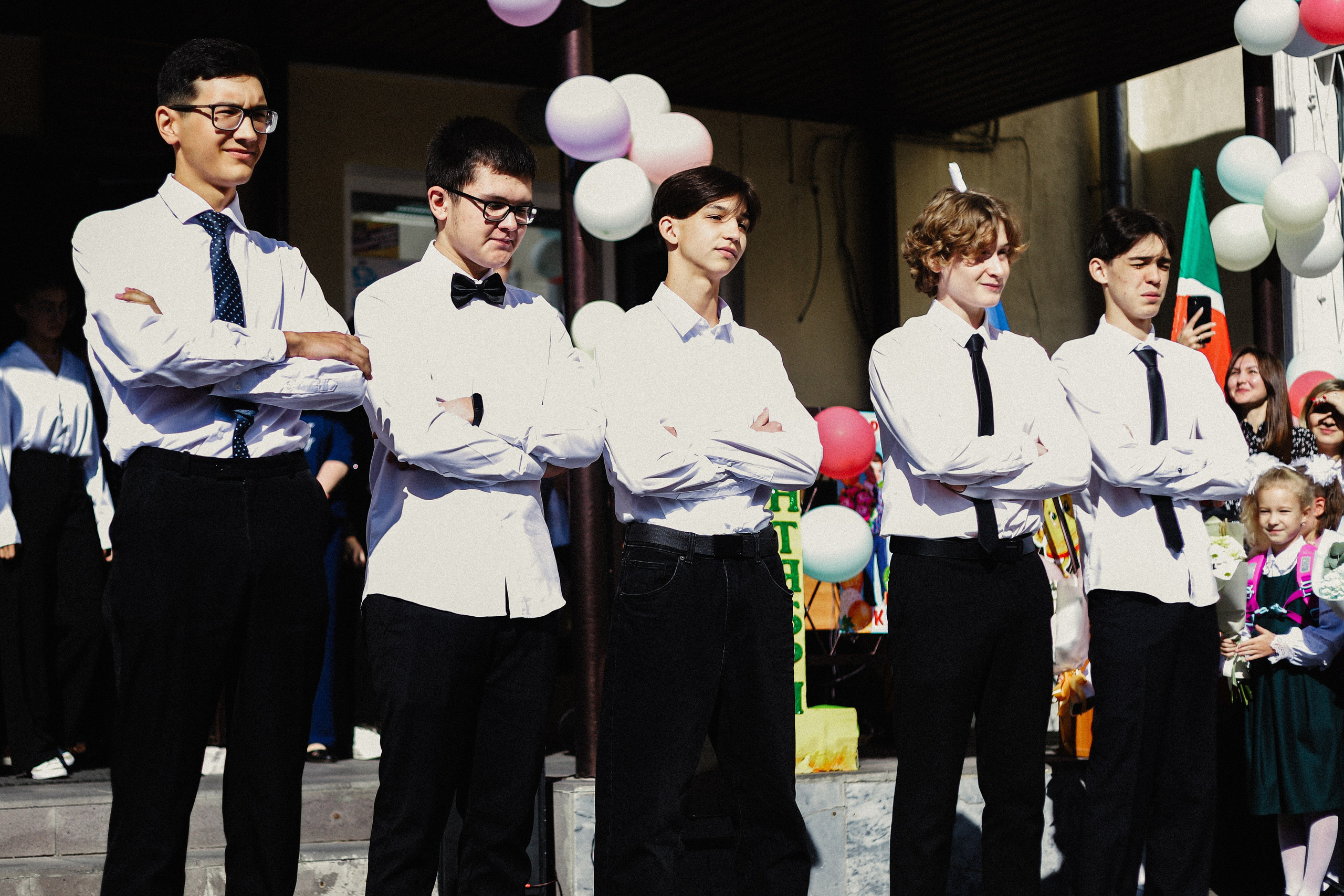 Школьная линейка Гимназии № 36. Портретный и репортажный фотограф Елизавета Рудовская|Казань