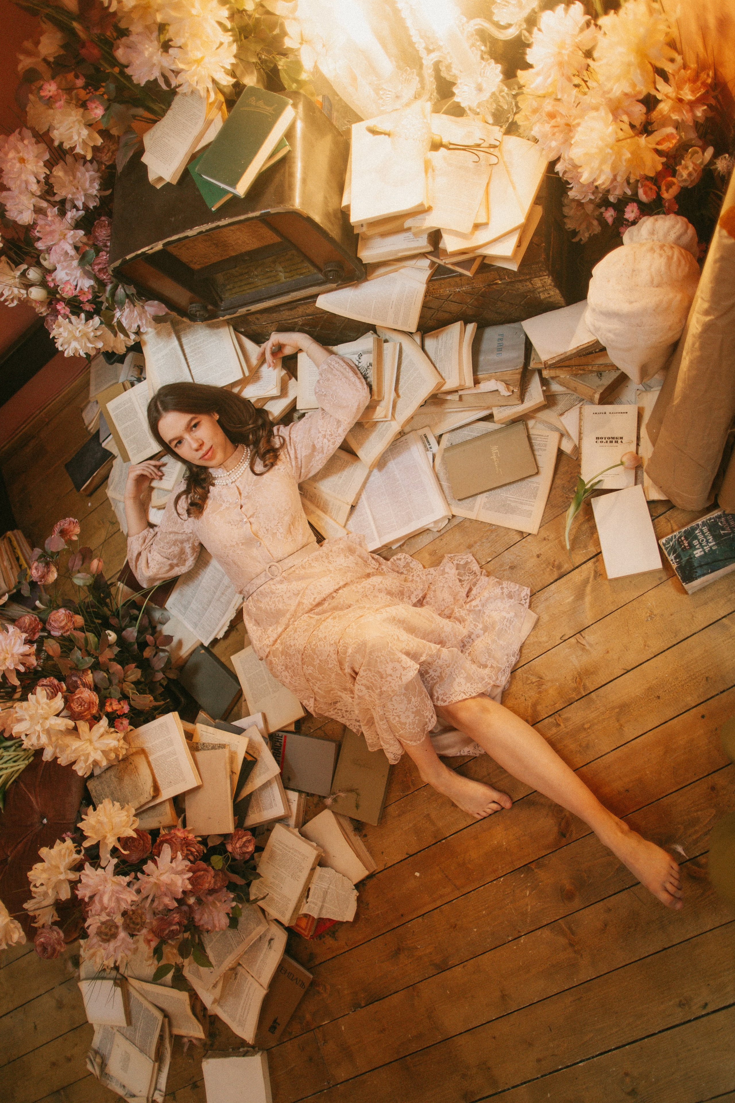 Женский портрет. Фотограф Валентина Волкова. Москва, Апрелевка, Переделкино