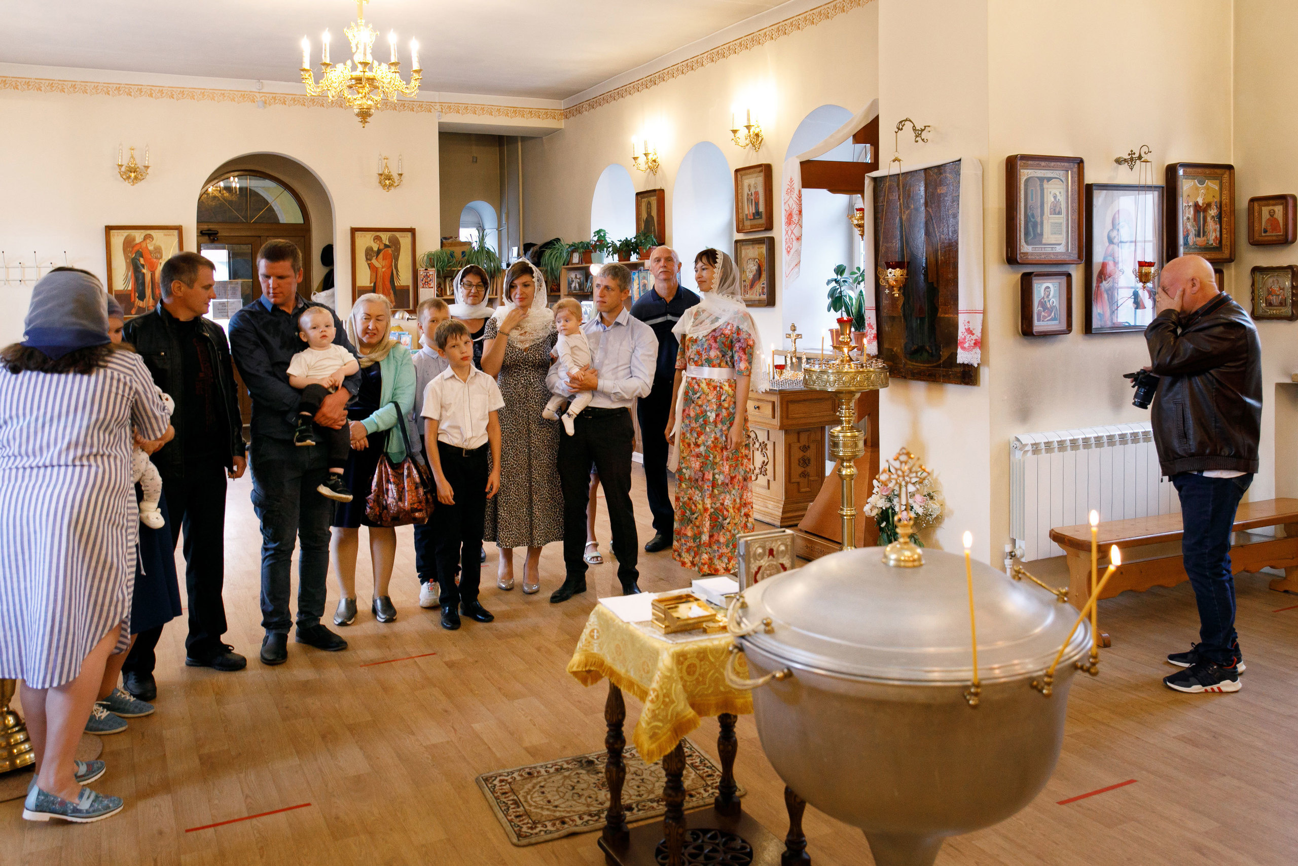 Крещение Игната и Елисея. Свадебный, семейный и школьный фотограф в Сызрани Максим Баталов