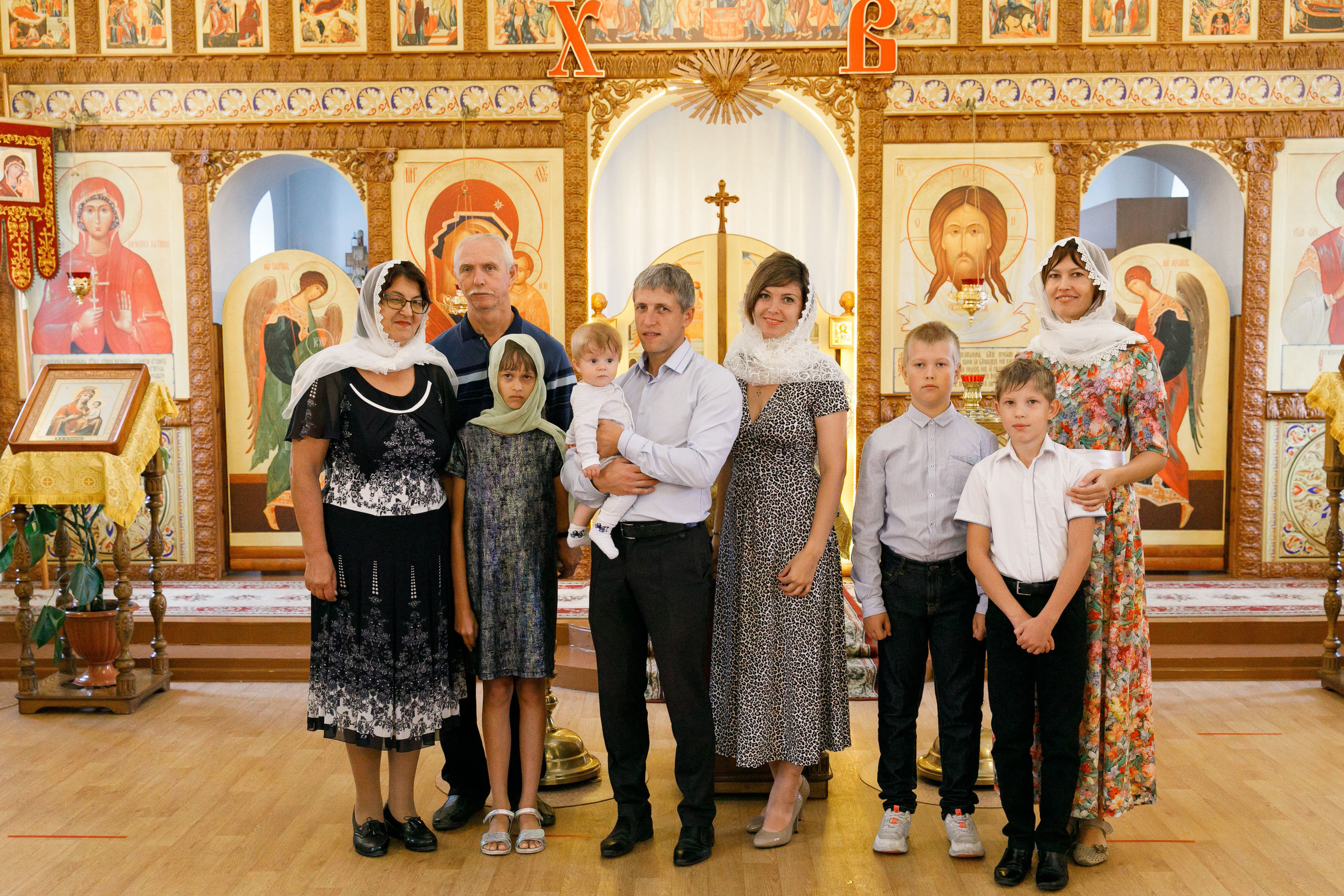 Крещение Игната и Елисея. Свадебный, семейный и школьный фотограф в Сызрани Максим Баталов