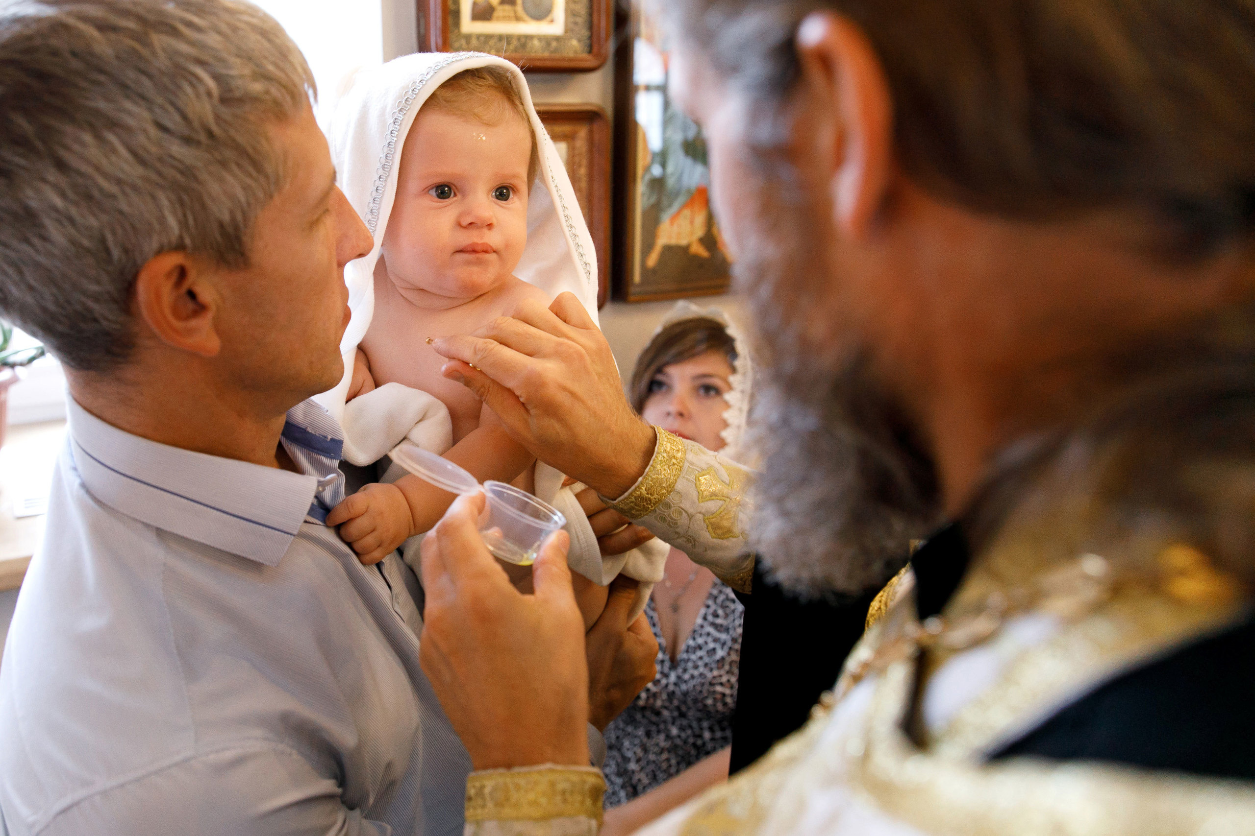 Крещение Игната и Елисея. Свадебный, семейный и школьный фотограф в Сызрани Максим Баталов