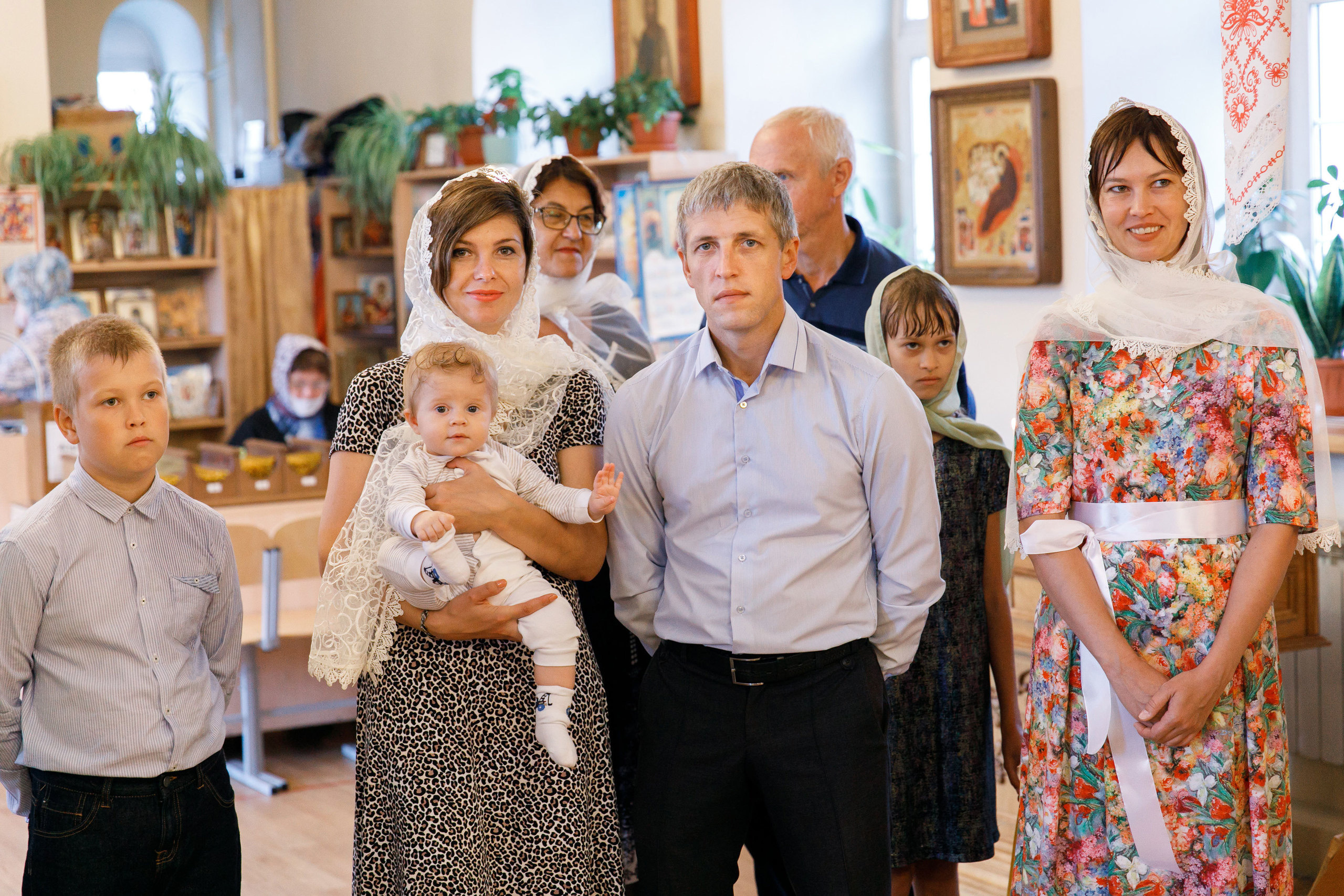 Крещение Игната и Елисея. Свадебный, семейный и школьный фотограф в Сызрани Максим Баталов