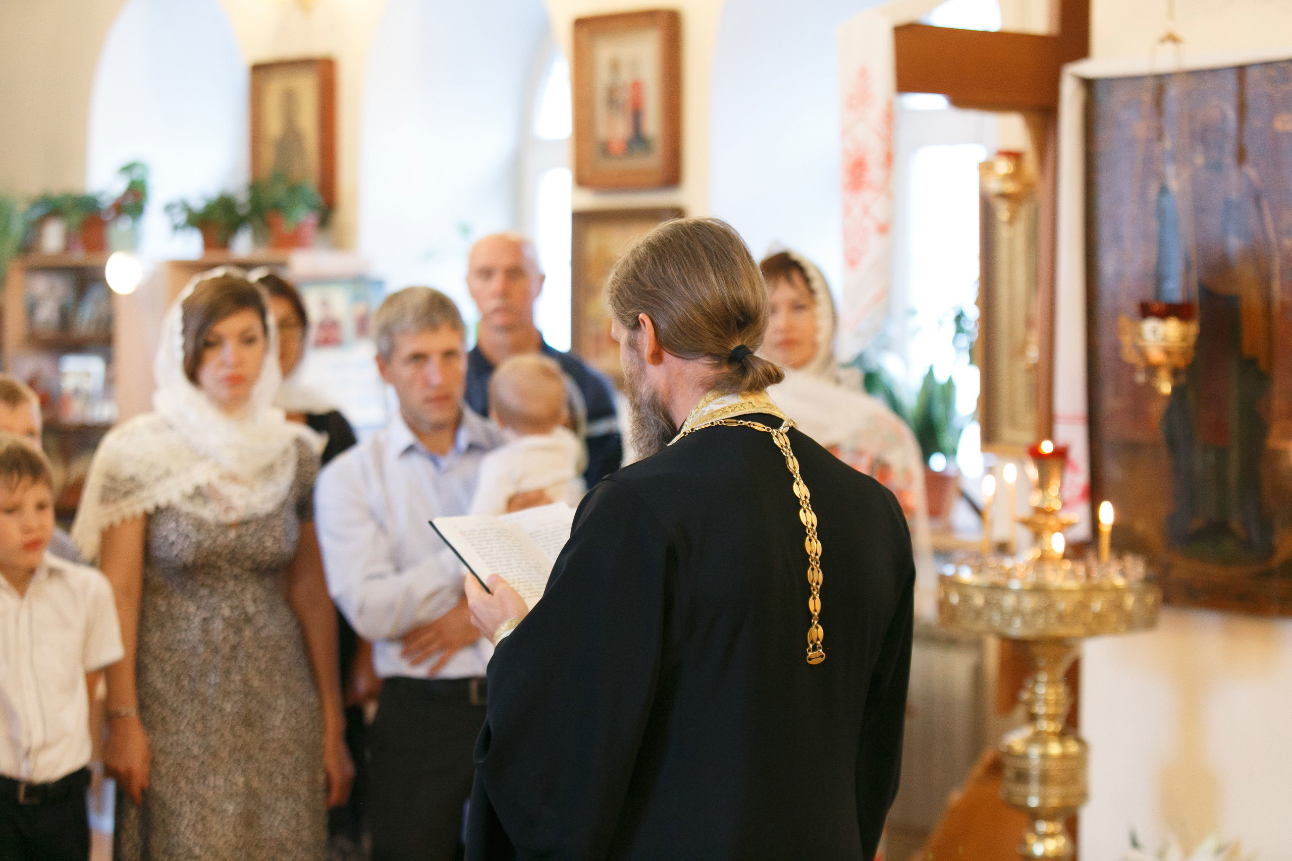 Крещение Игната и Елисея. Свадебный, семейный и школьный фотограф в Сызрани Максим Баталов
