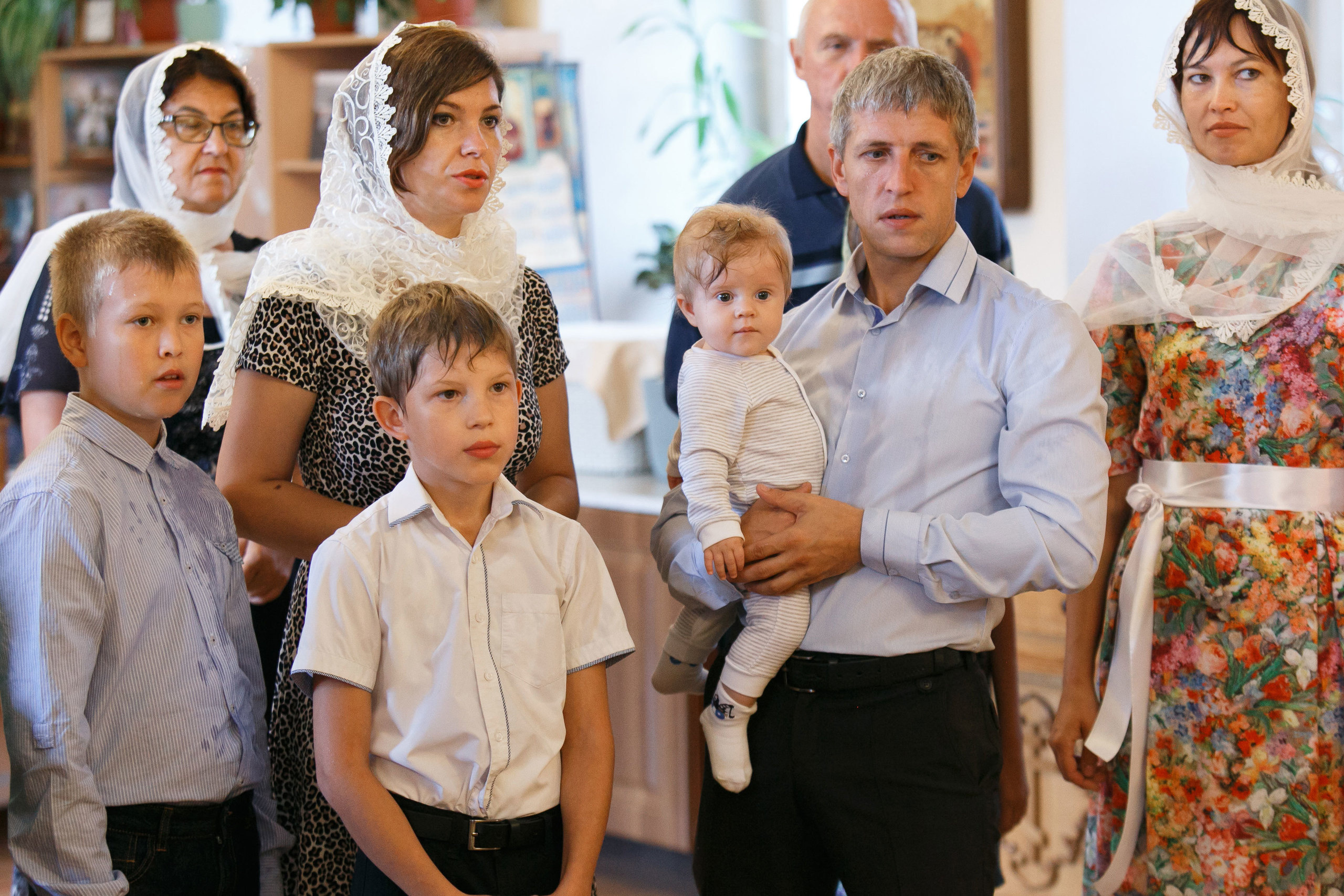 Крещение Игната и Елисея. Свадебный, семейный и школьный фотограф в Сызрани Максим Баталов