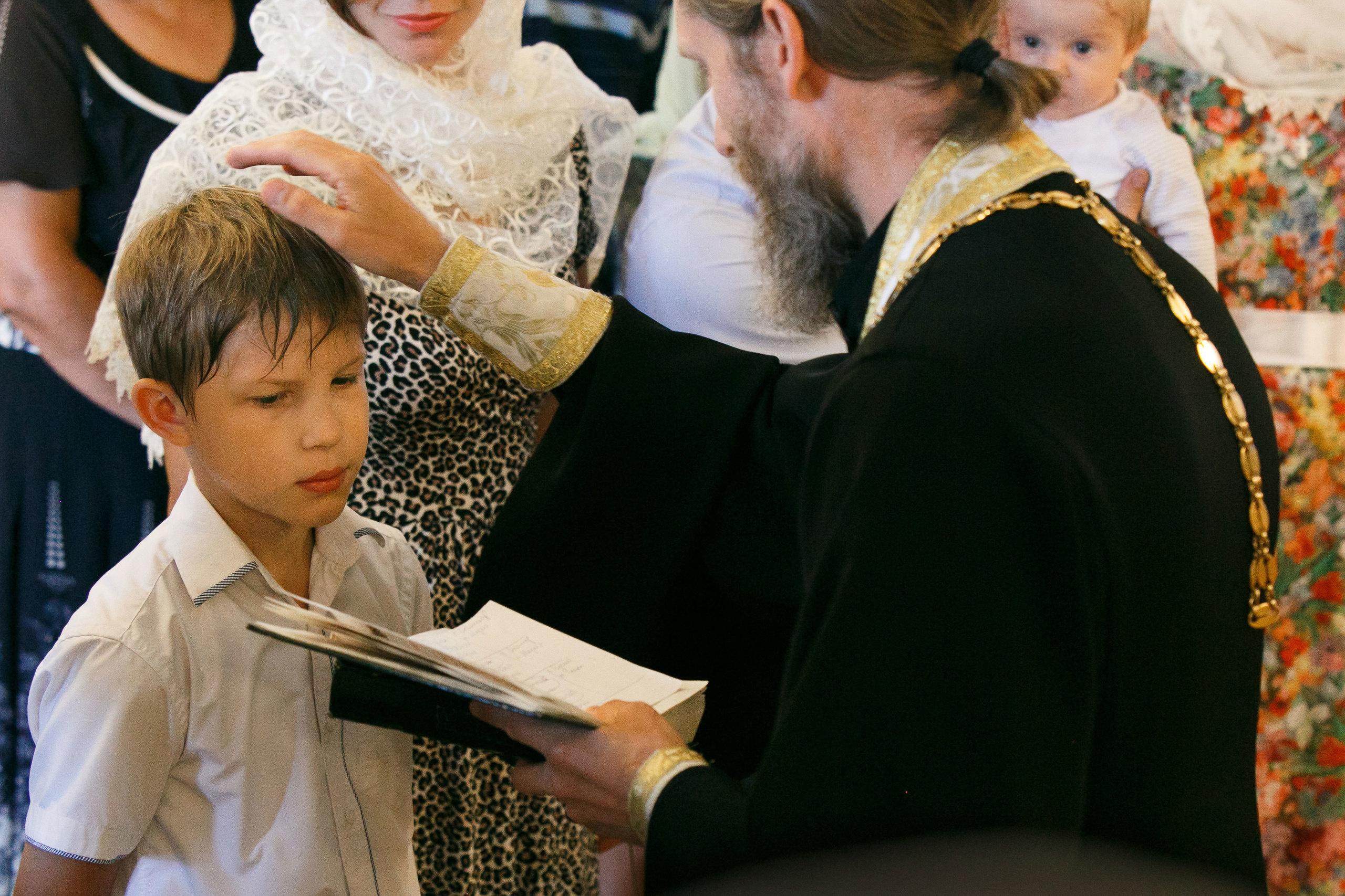 Крещение Игната и Елисея. Свадебный, семейный и школьный фотограф в Сызрани Максим Баталов
