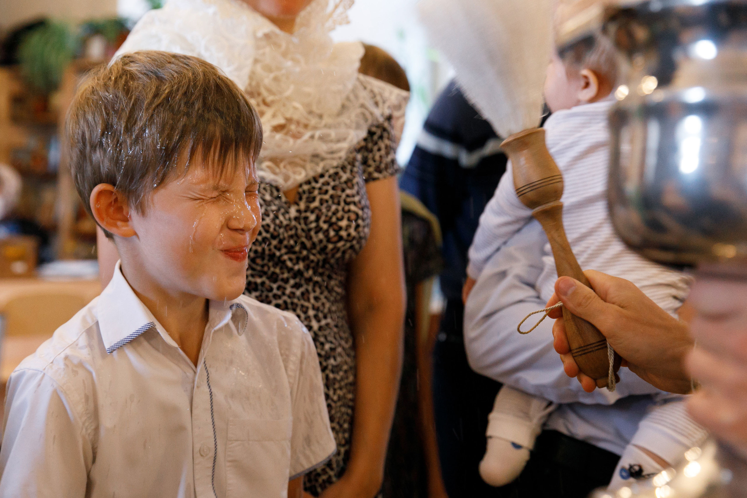 Крещение Игната и Елисея. Свадебный, семейный и школьный фотограф в Сызрани Максим Баталов