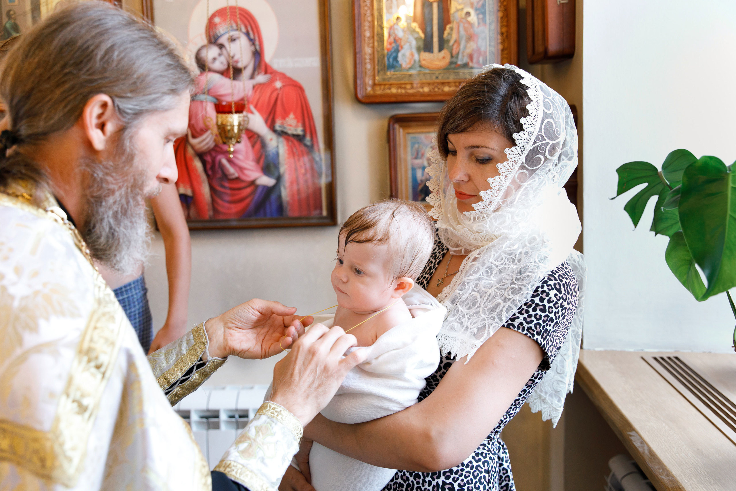 Крещение Игната и Елисея. Свадебный, семейный и школьный фотограф в Сызрани Максим Баталов