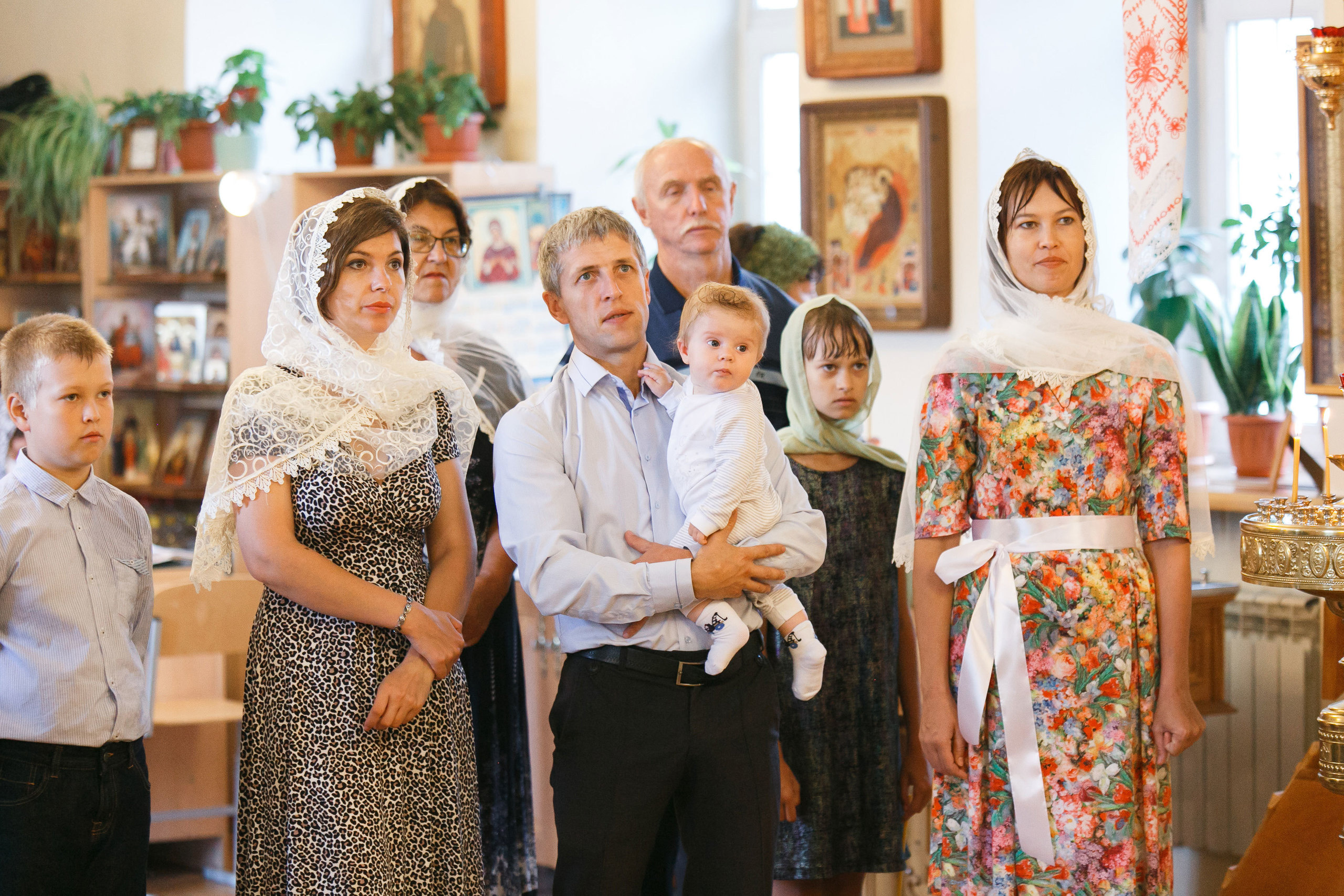 Крещение Игната и Елисея. Свадебный, семейный и школьный фотограф в Сызрани Максим Баталов