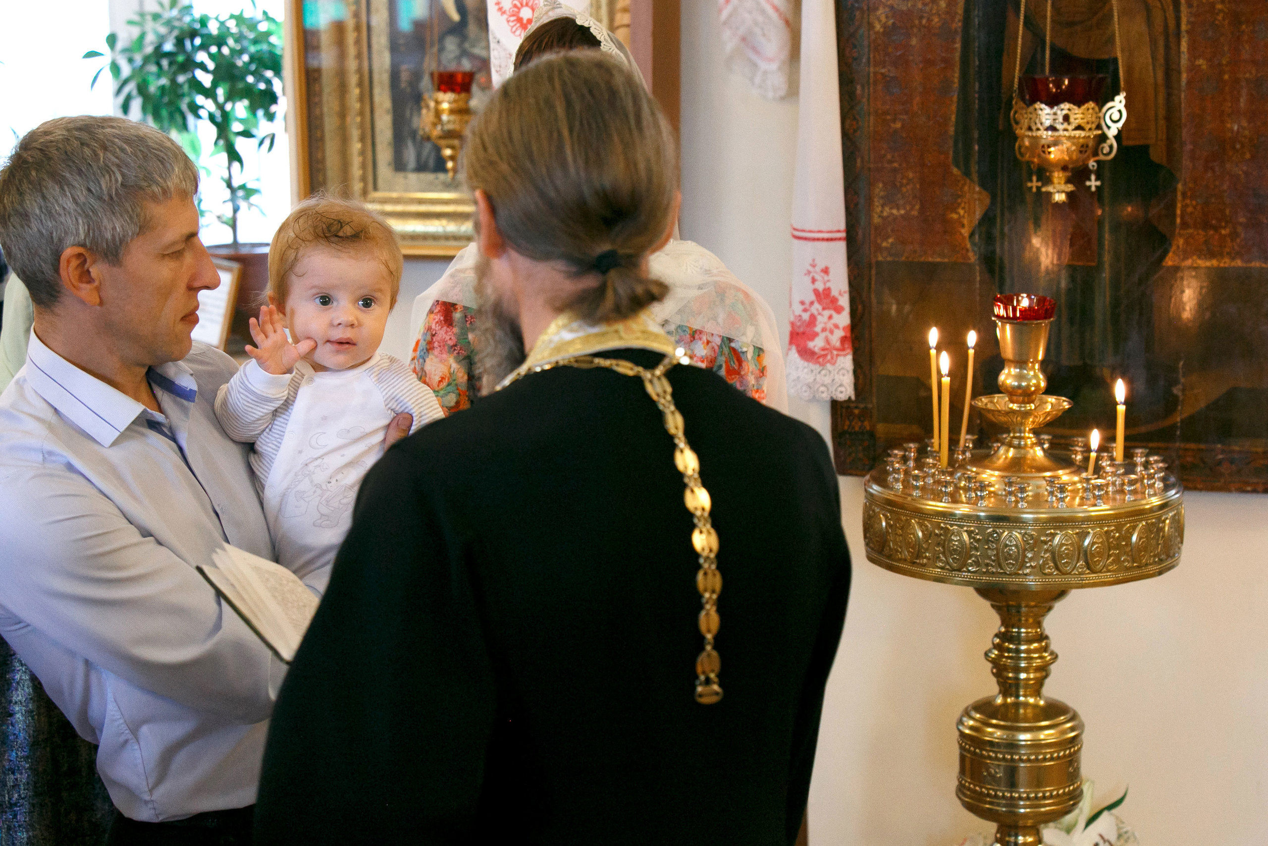 Крещение Игната и Елисея. Свадебный, семейный и школьный фотограф в Сызрани Максим Баталов
