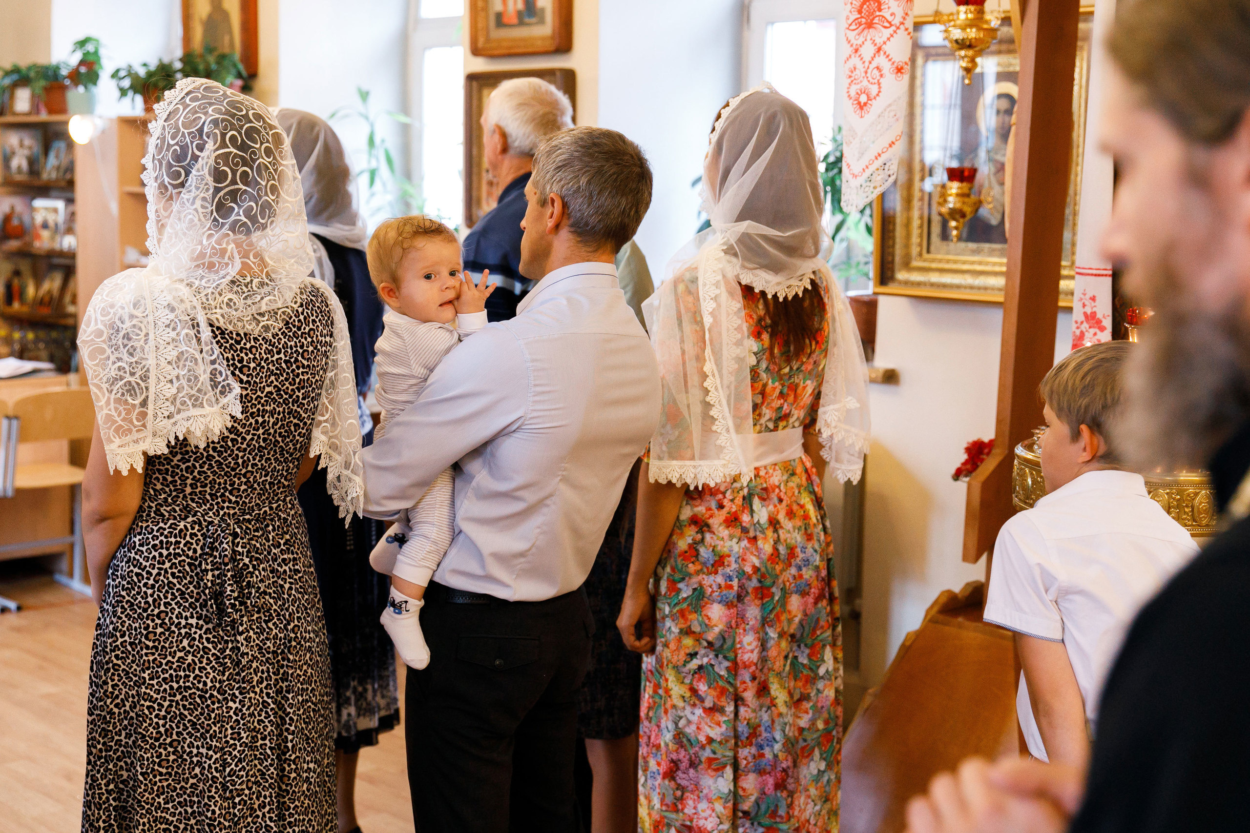 Крещение Игната и Елисея. Свадебный, семейный и школьный фотограф в Сызрани Максим Баталов
