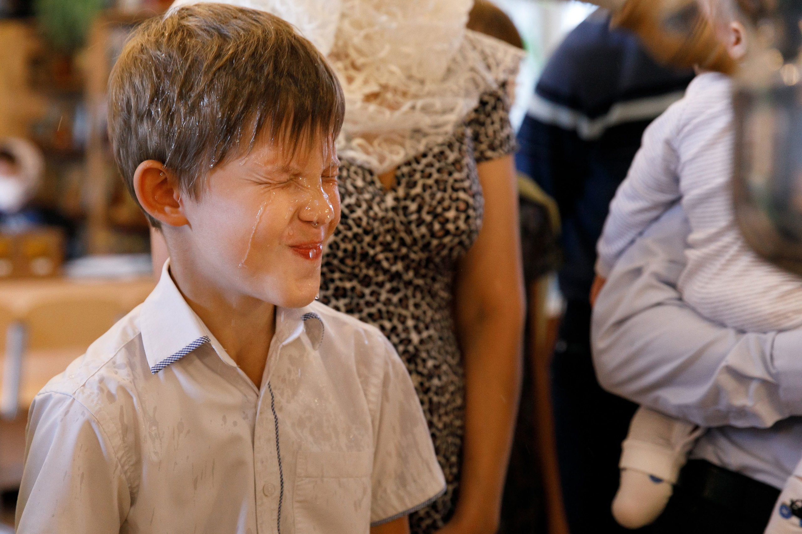 Крещение Игната и Елисея. Свадебный, семейный и школьный фотограф в Сызрани Максим Баталов