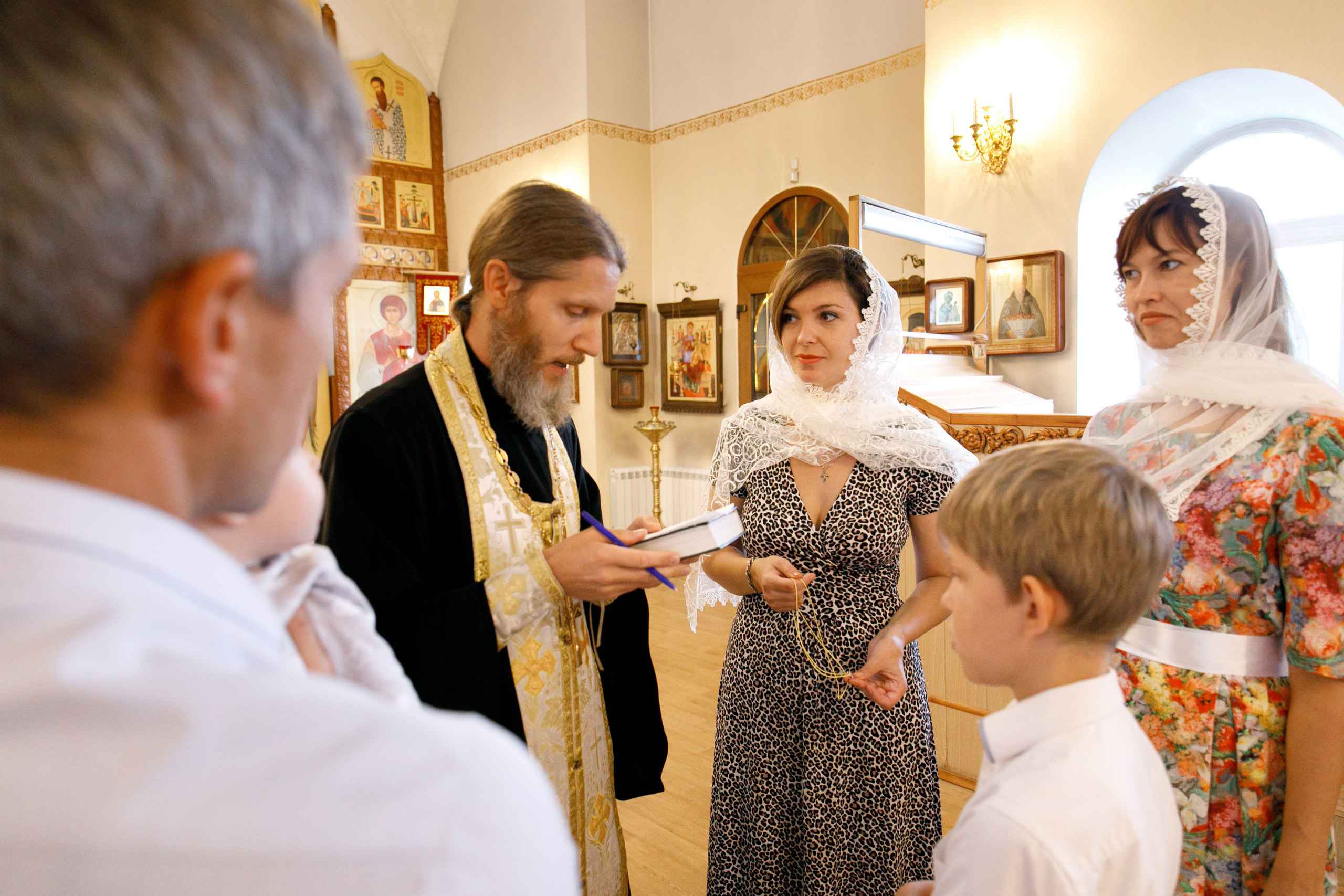 Крещение Игната и Елисея. Свадебный, семейный и школьный фотограф в Сызрани Максим Баталов