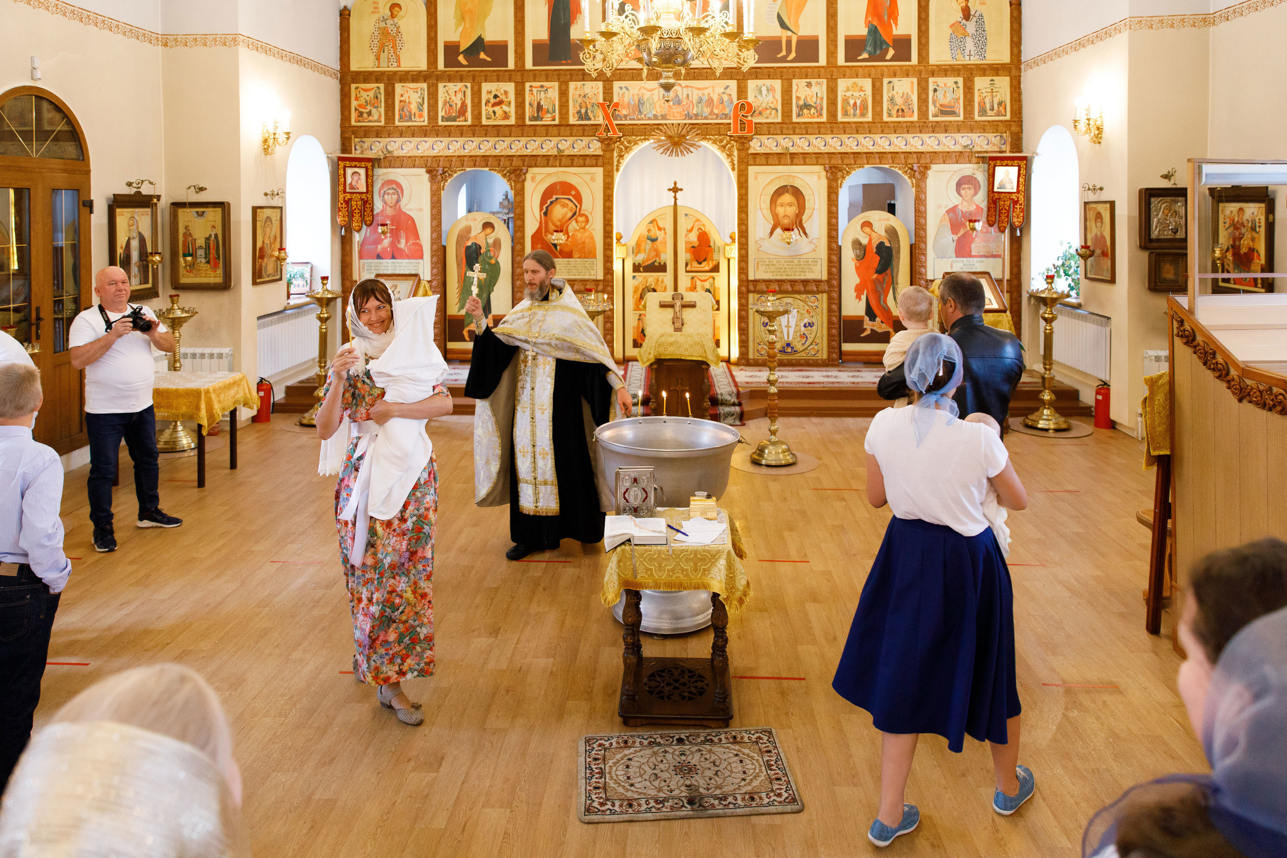 Крещение Игната и Елисея. Свадебный, семейный и школьный фотограф в Сызрани Максим Баталов