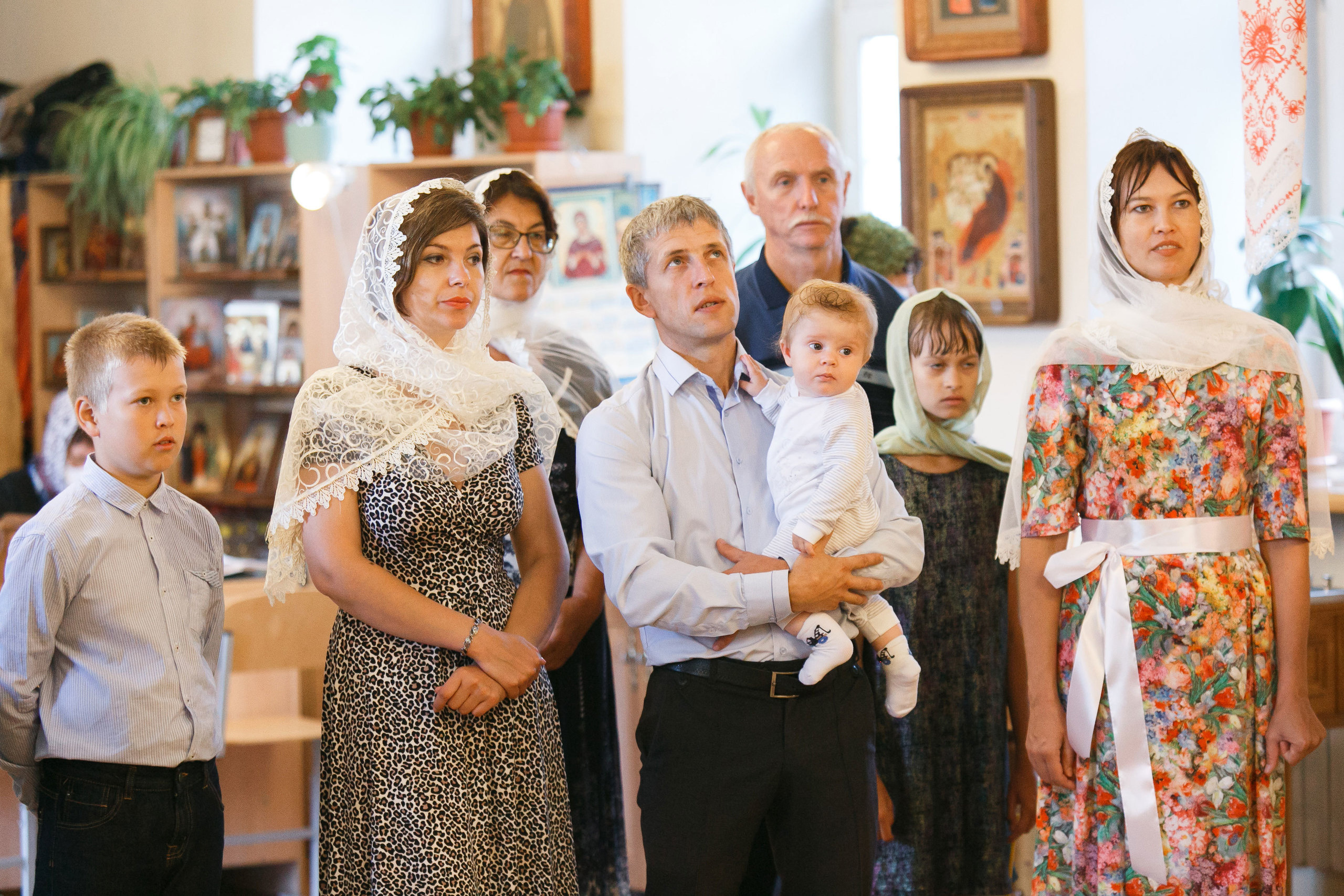 Крещение Игната и Елисея. Свадебный, семейный и школьный фотограф в Сызрани Максим Баталов